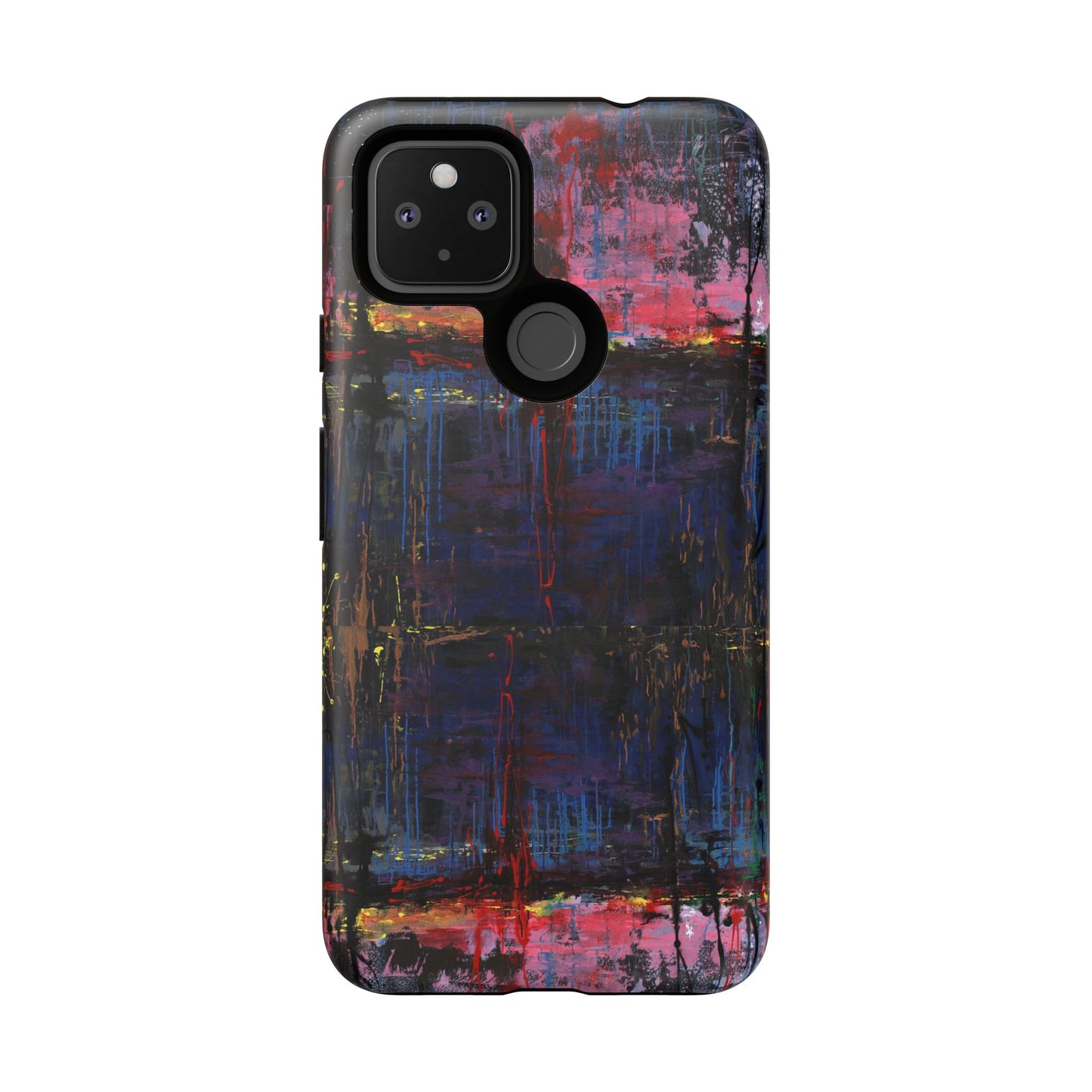 Artistic Tough Cases - Colorful Abstract Phone Case for Creative Souls- Illumination Image