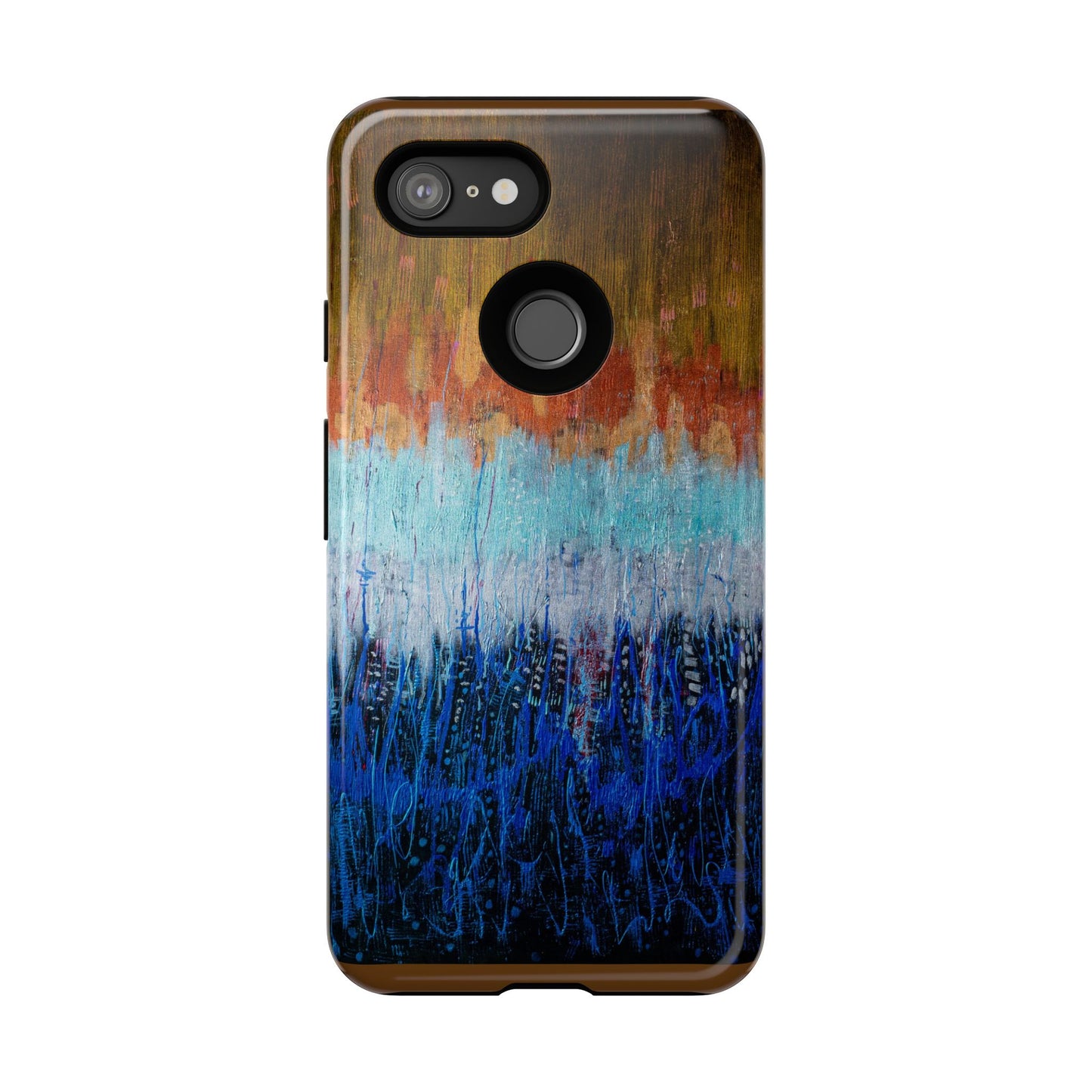 Artistic Tough iPhone Case - Colorful Abstract Design
