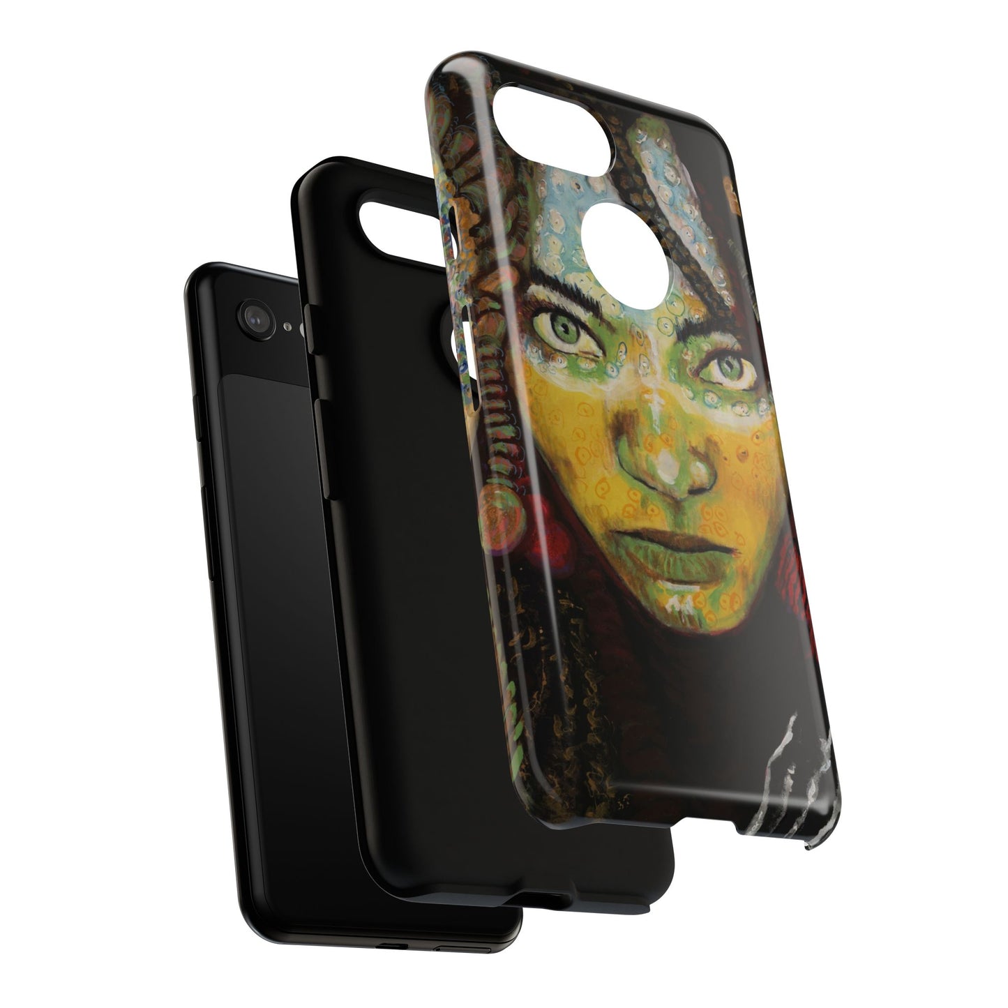 Artistic Tough Case - Unique Design for Bold Personalities- From Africa to America the Sisters Image