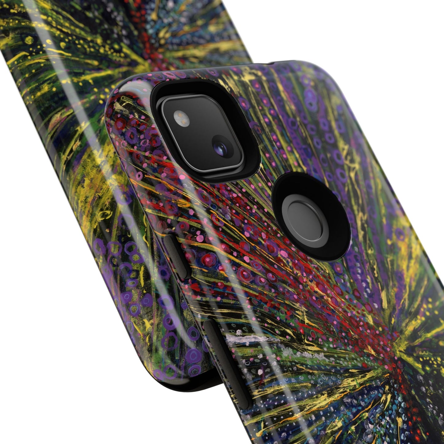 Stylish Abstract Phone Case for Trendsetters - The Last Dance Image
