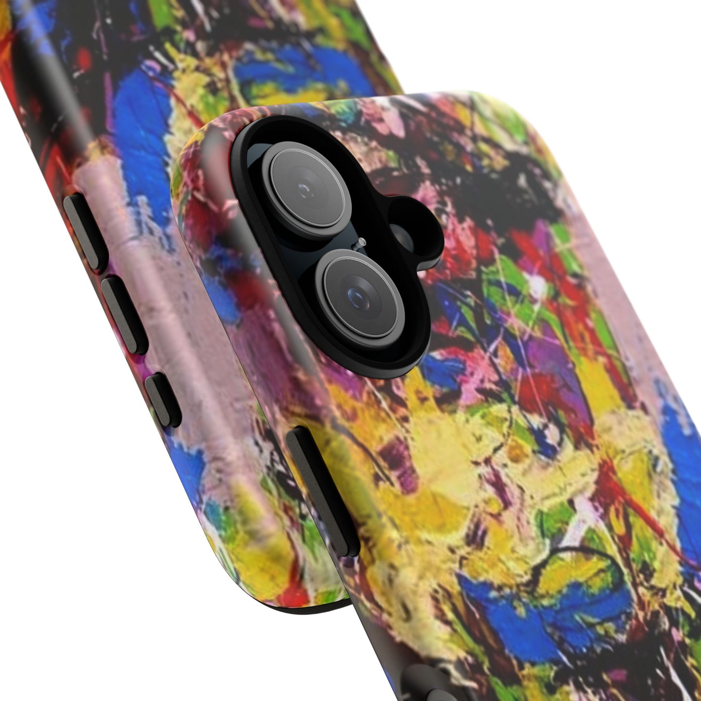 Vibrant Abstract Phone Case - Tough Cases for Bold Individuals