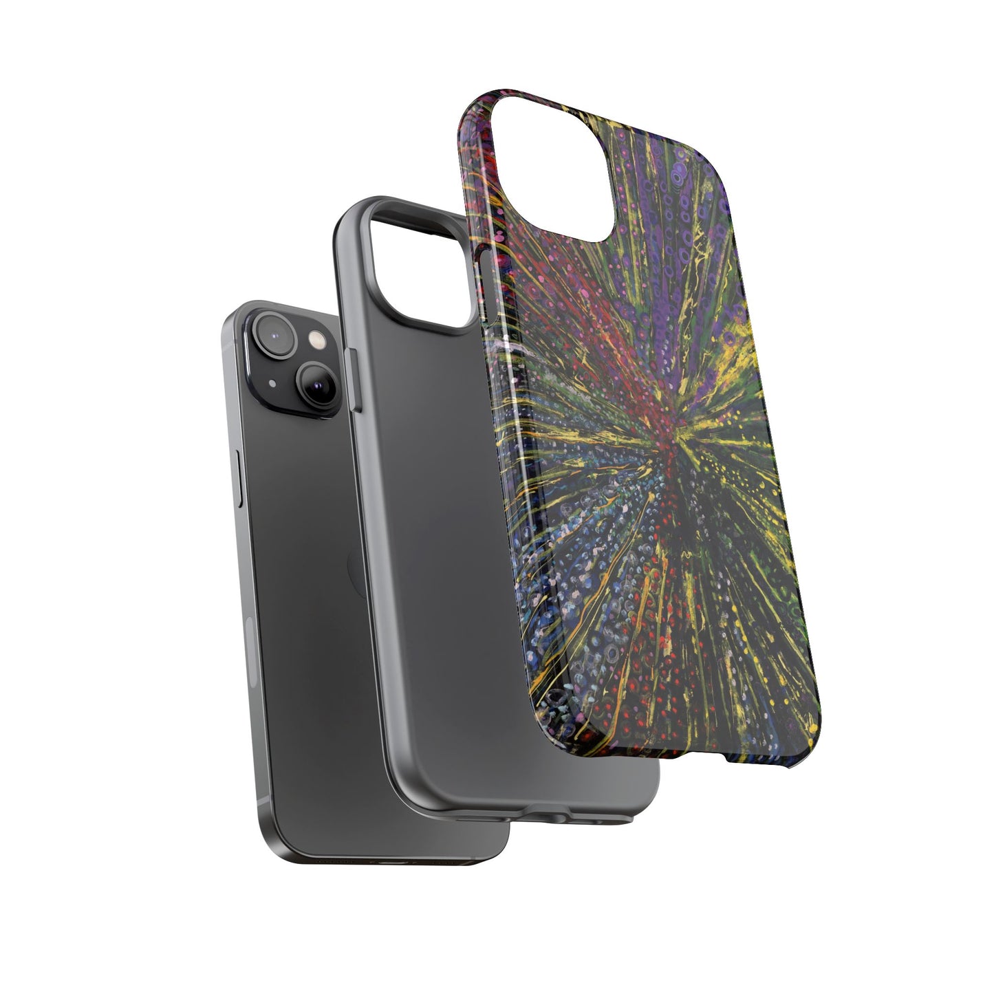 Stylish Abstract Phone Case for Trendsetters - The Last Dance Image