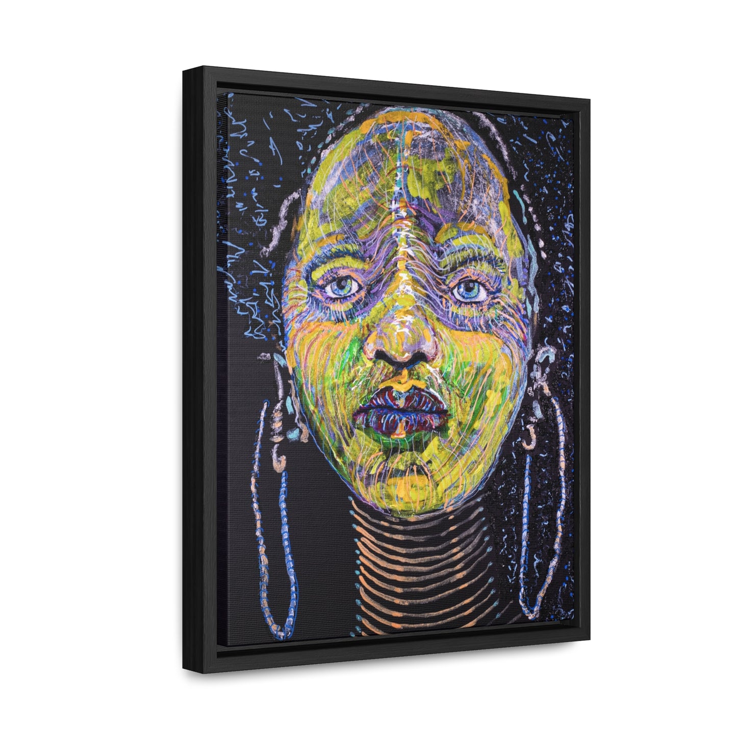 Native Daughter - Framed Canvas Print