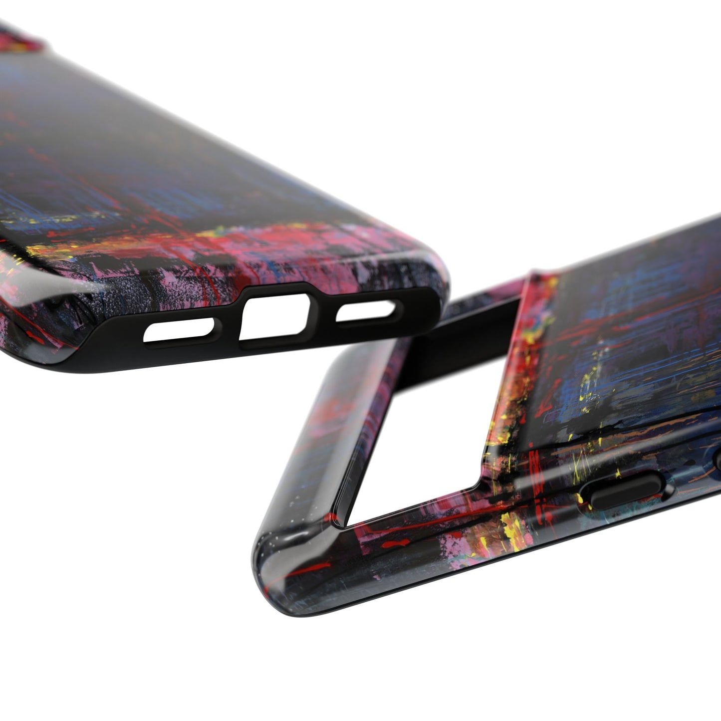 Artistic Tough Cases - Colorful Abstract Phone Case for Creative Souls- Illumination Image
