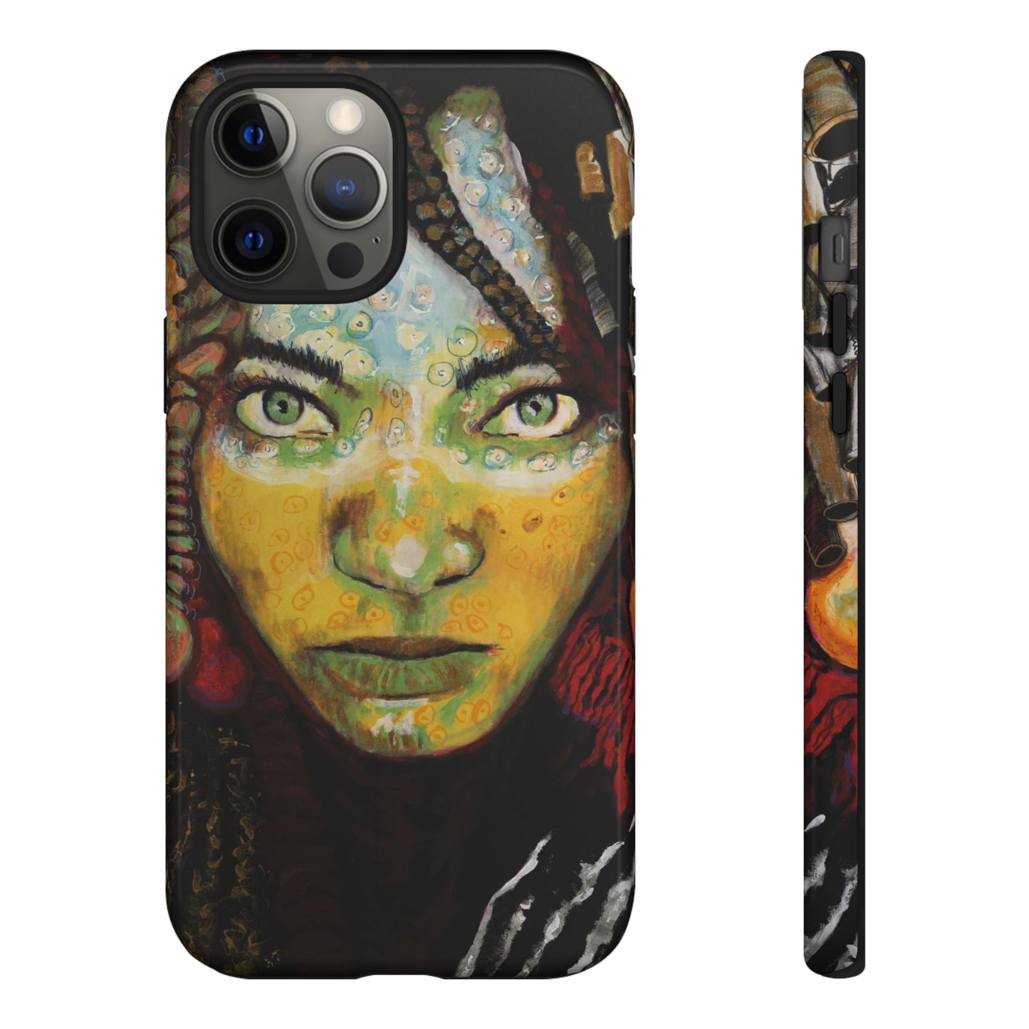 Artistic Tough Case - Unique Design for Bold Personalities- From Africa to America the Sisters Image