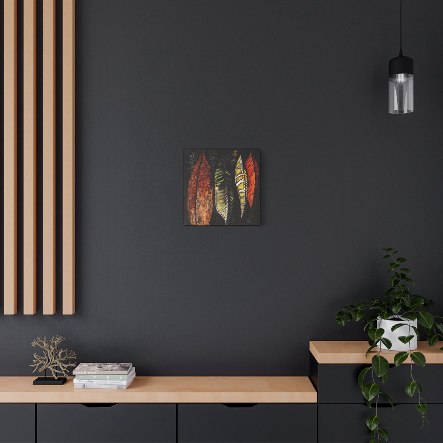 In The Shadows - Matte Canvas Print