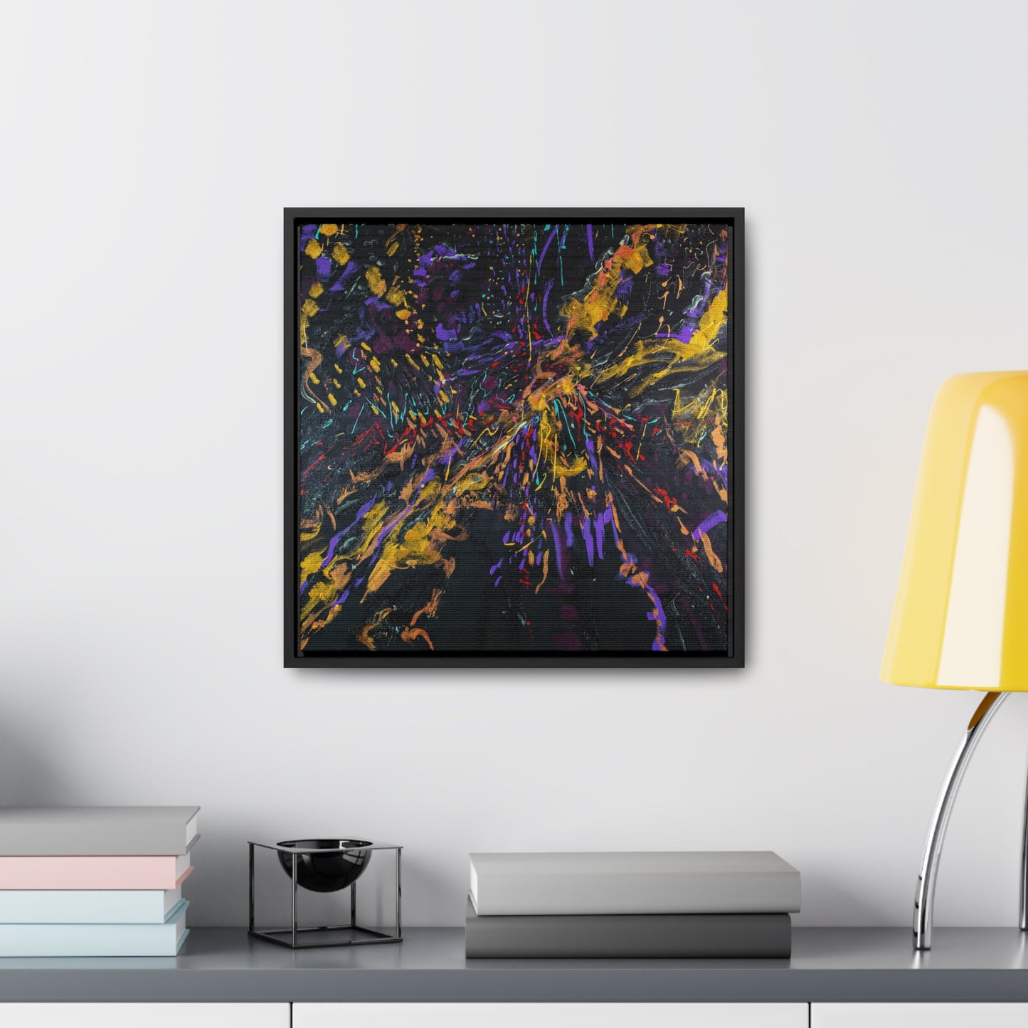 Brilliance of Spring - Framed Canvas Print