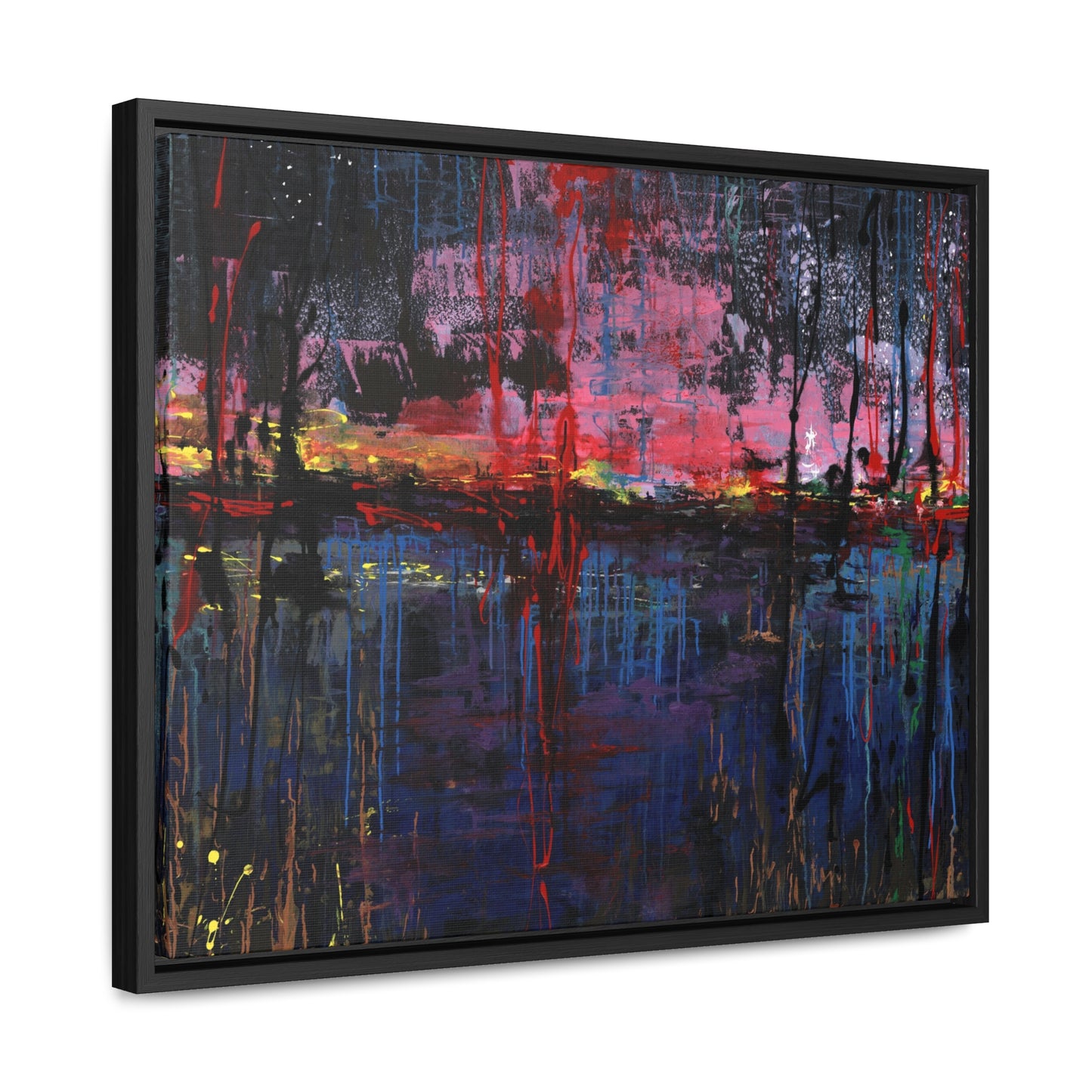Illumination - Framed Canvas Print
