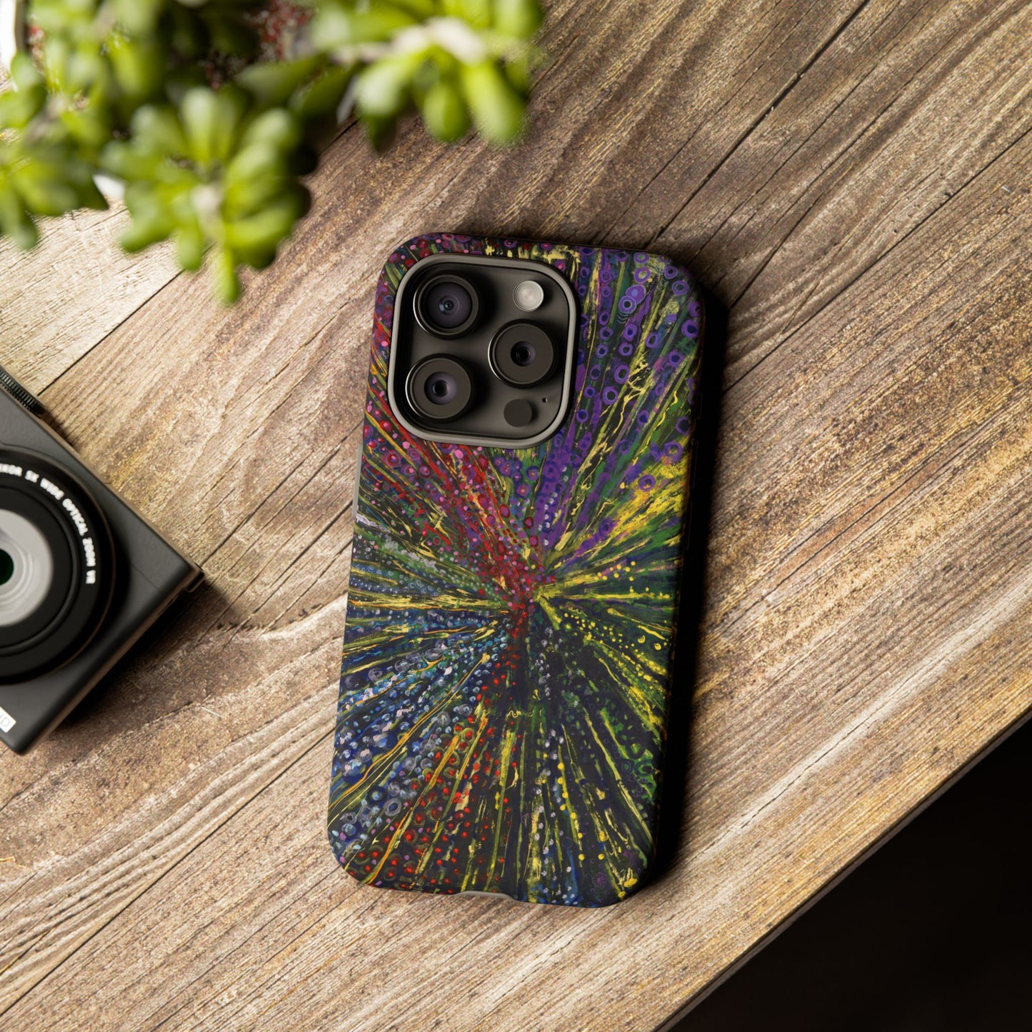 Stylish Abstract Phone Case for Trendsetters - The Last Dance Image