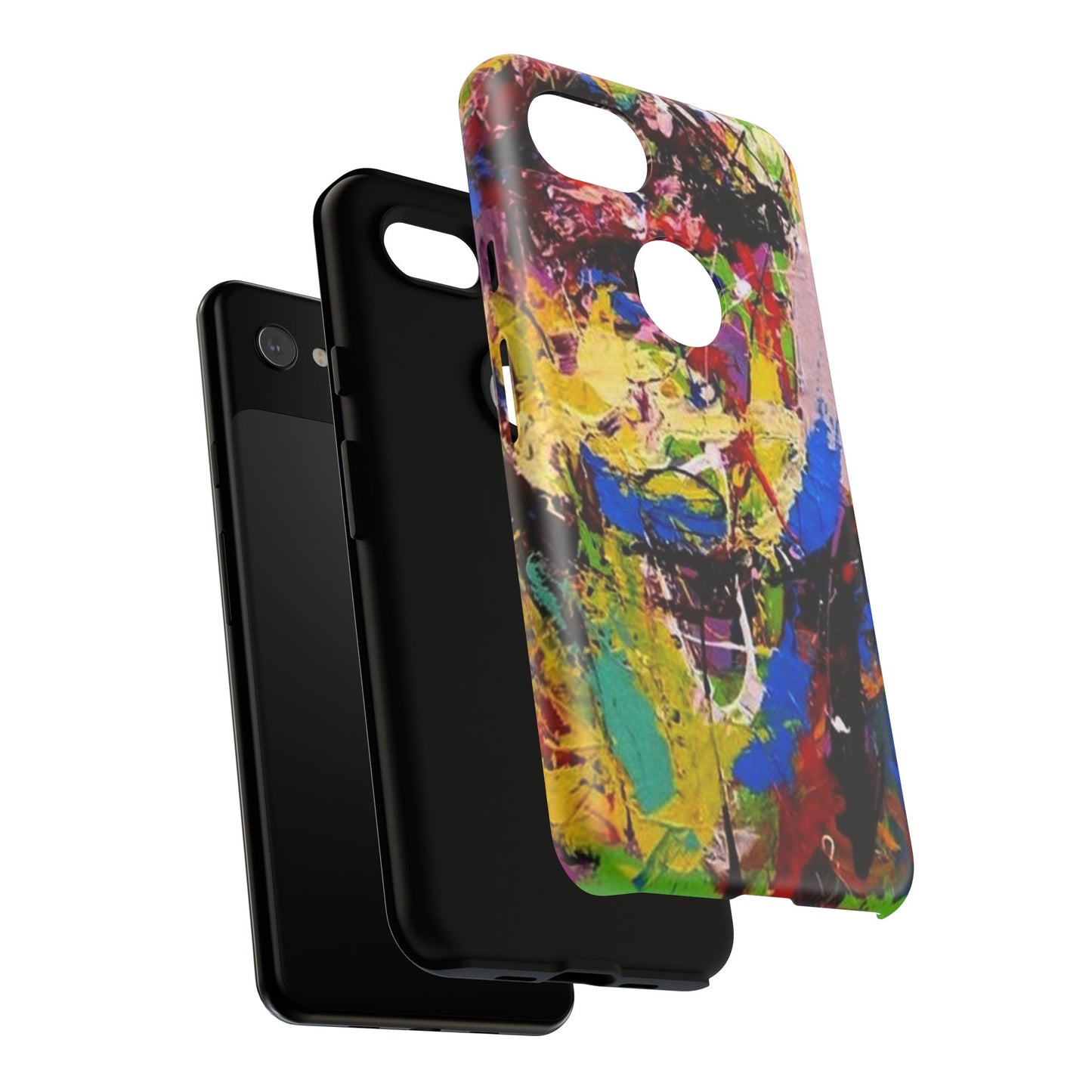 Vibrant Abstract Phone Case - Tough Cases for Bold Individuals