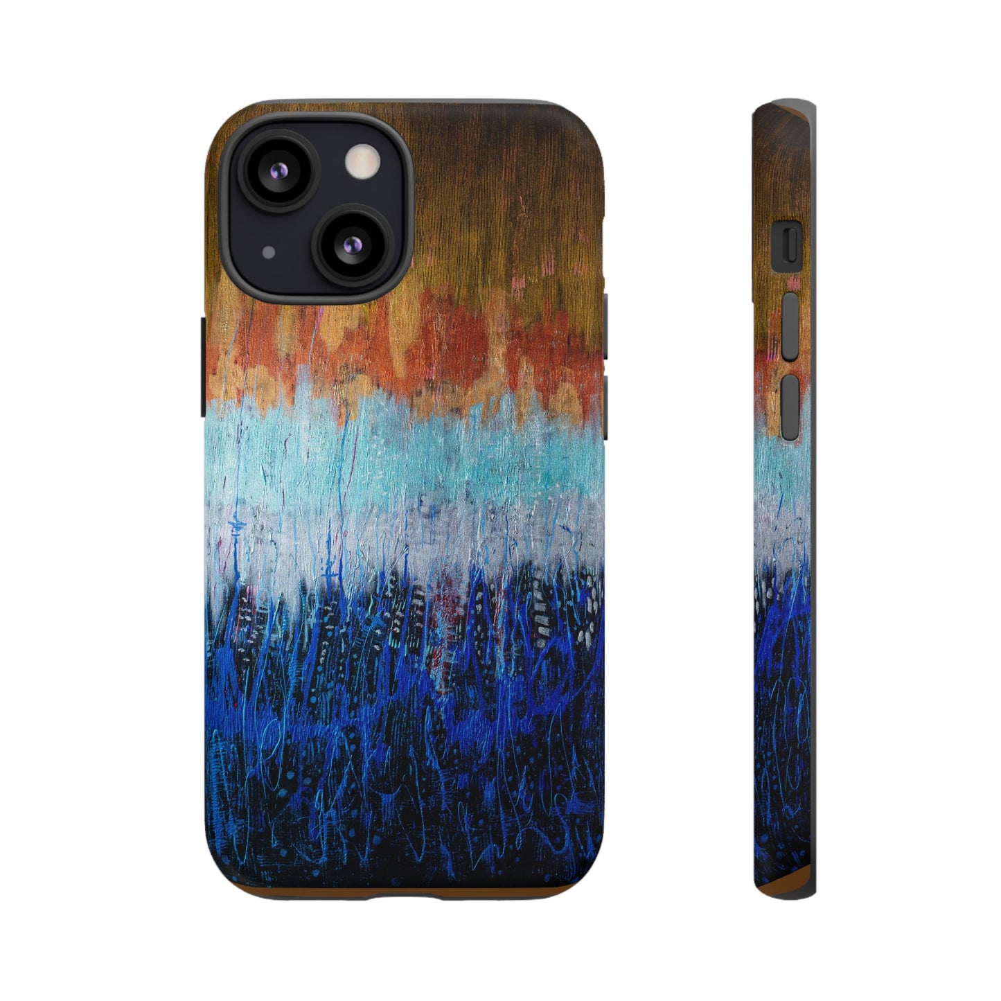 Artistic Tough iPhone Case - Colorful Abstract Design