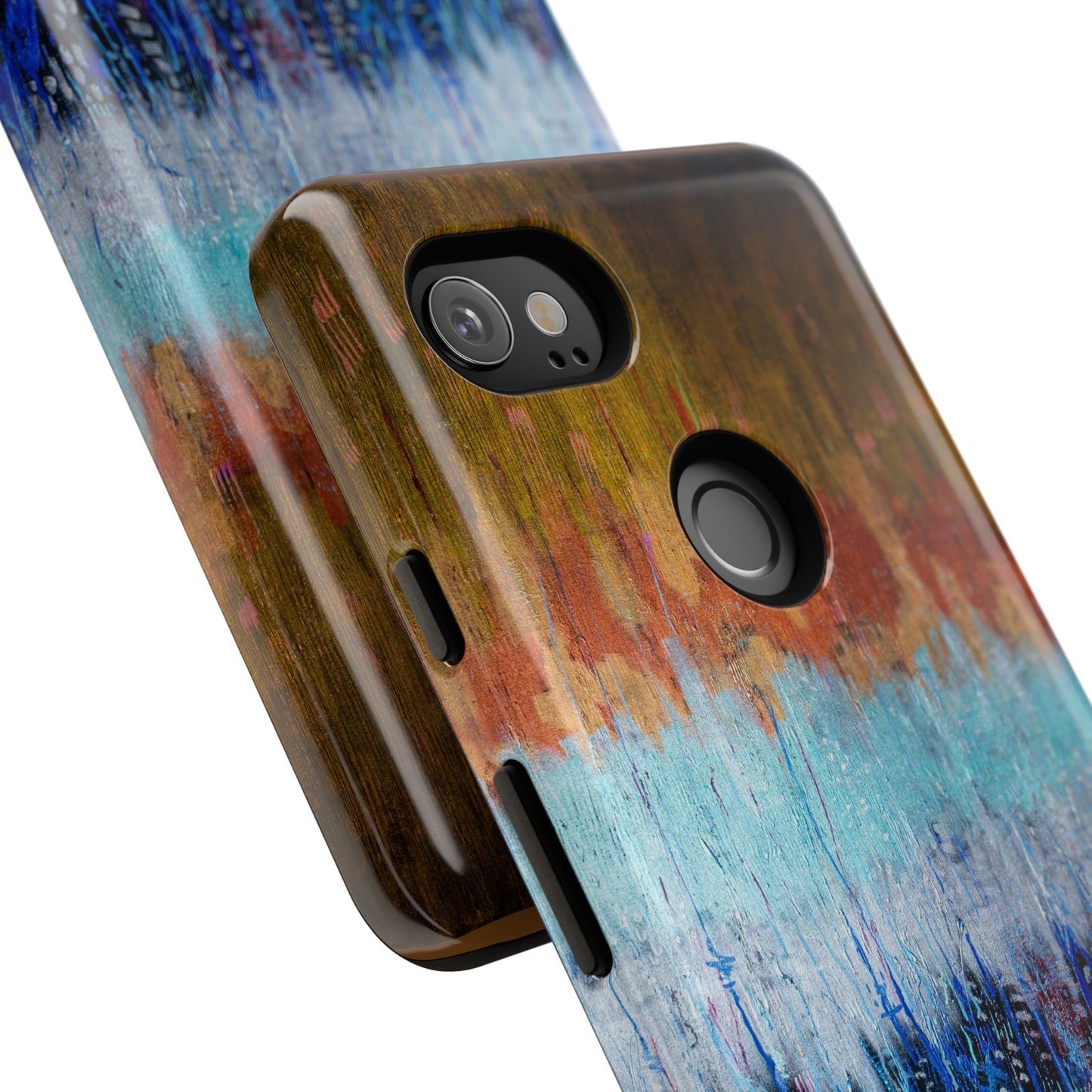 Artistic Tough iPhone Case - Colorful Abstract Design