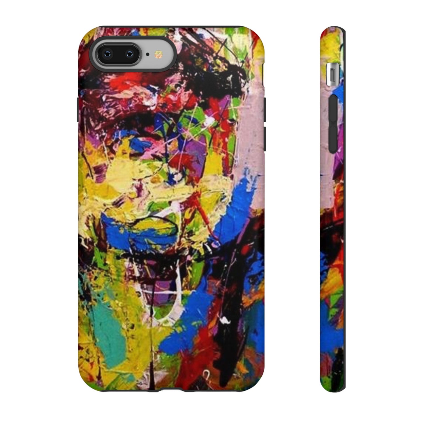 Vibrant Abstract Phone Case - Tough Cases for Bold Individuals