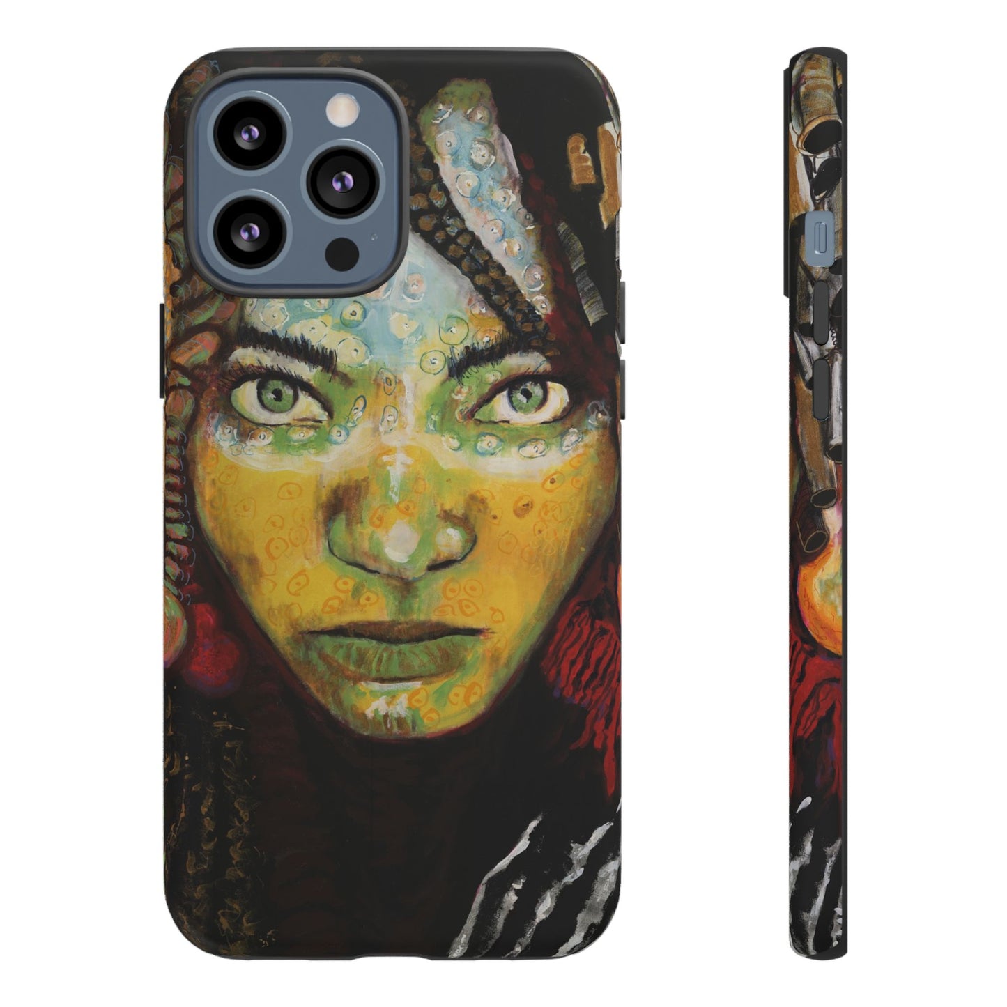 Artistic Tough Case - Unique Design for Bold Personalities- From Africa to America the Sisters Image