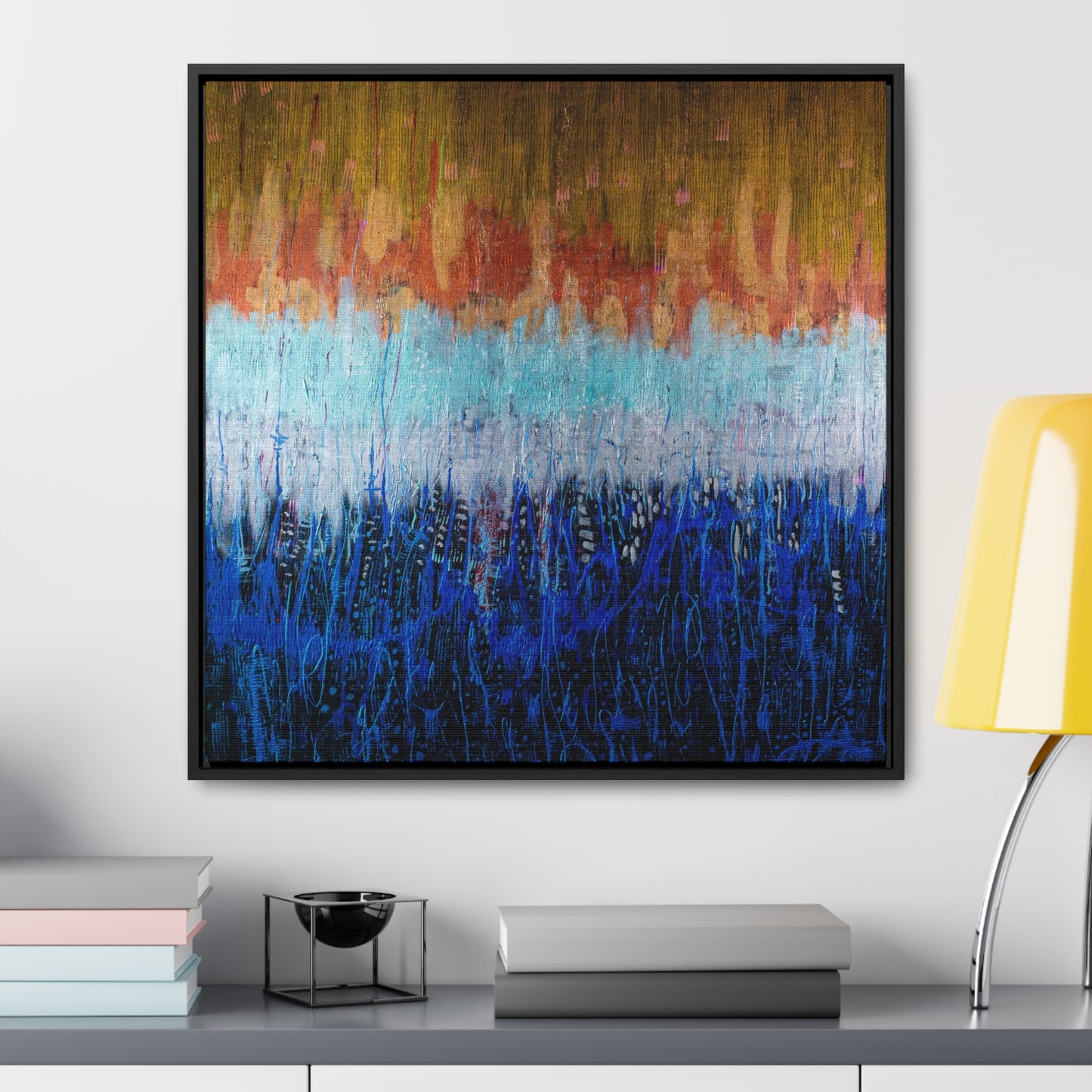 Wonders of Fall - Framed Canvas Print