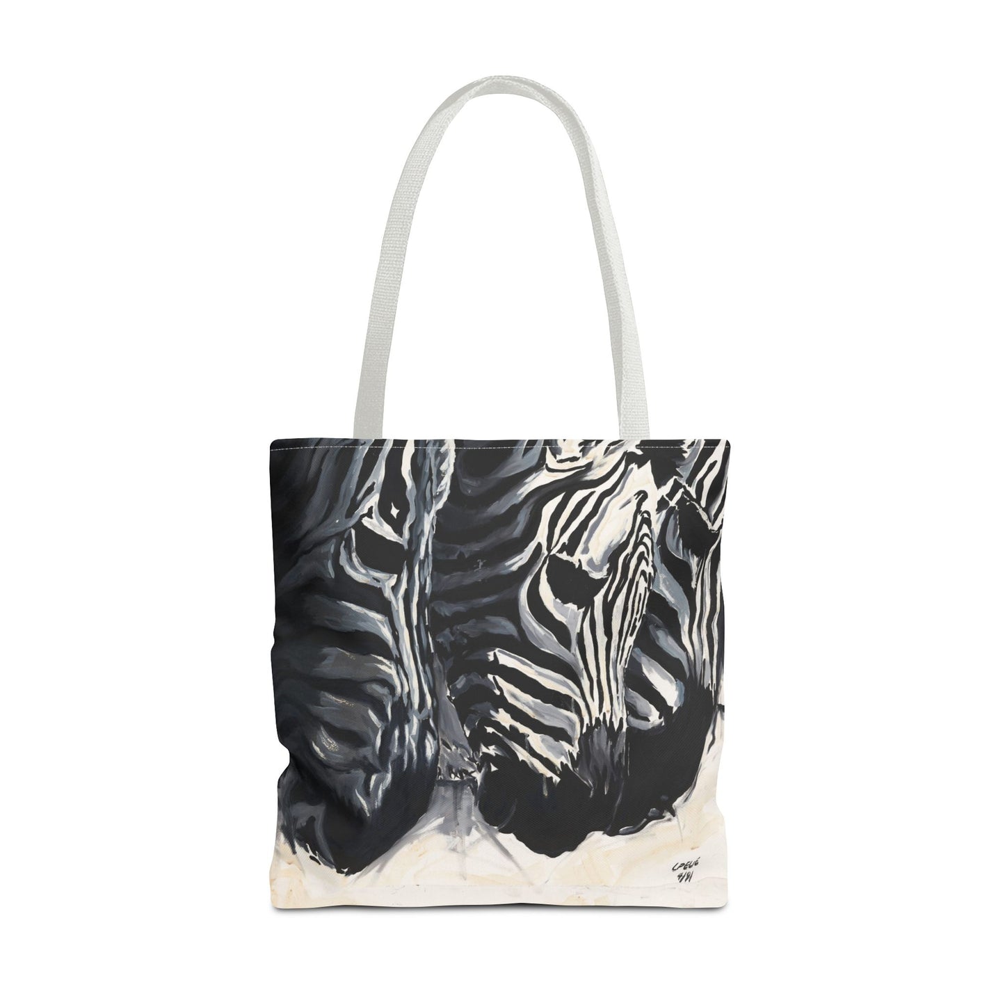 The Baby Zebras Image- Tote Bag