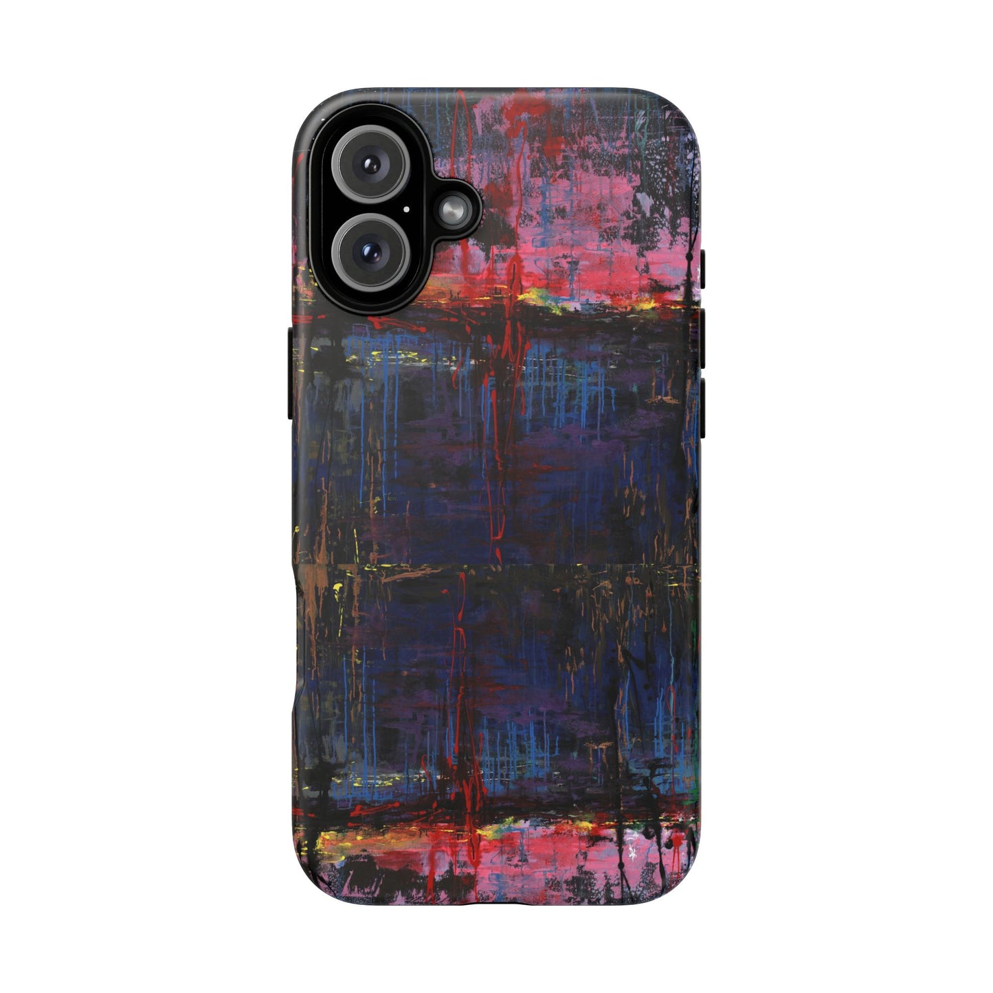 Artistic Tough Cases - Colorful Abstract Phone Case for Creative Souls- Illumination Image