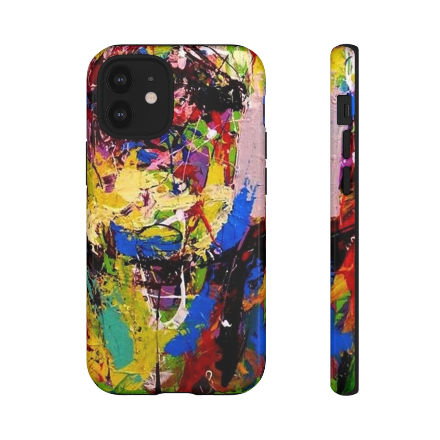 Vibrant Abstract Phone Case - Tough Cases for Bold Individuals