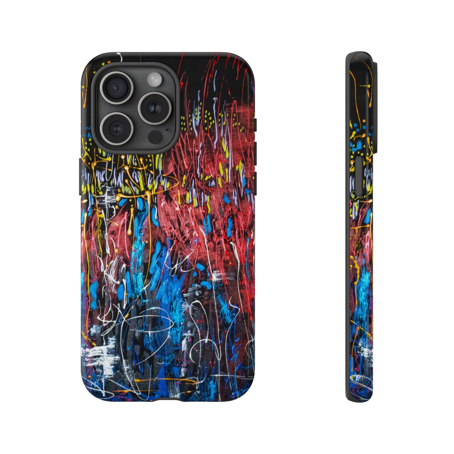 Vibrant Tough Case-Passion of Life Image- Artistic Phone Cover for Bold Personalities