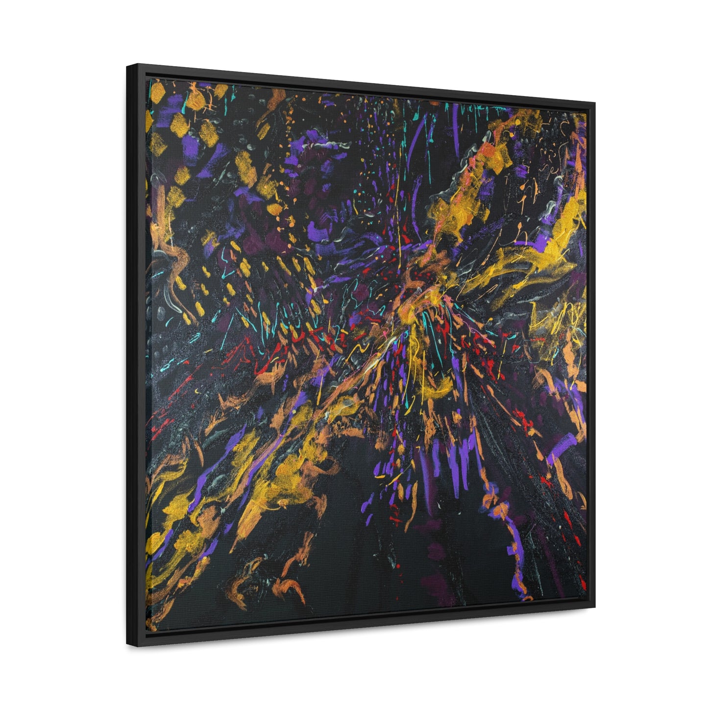 Brilliance of Spring - Framed Canvas Print