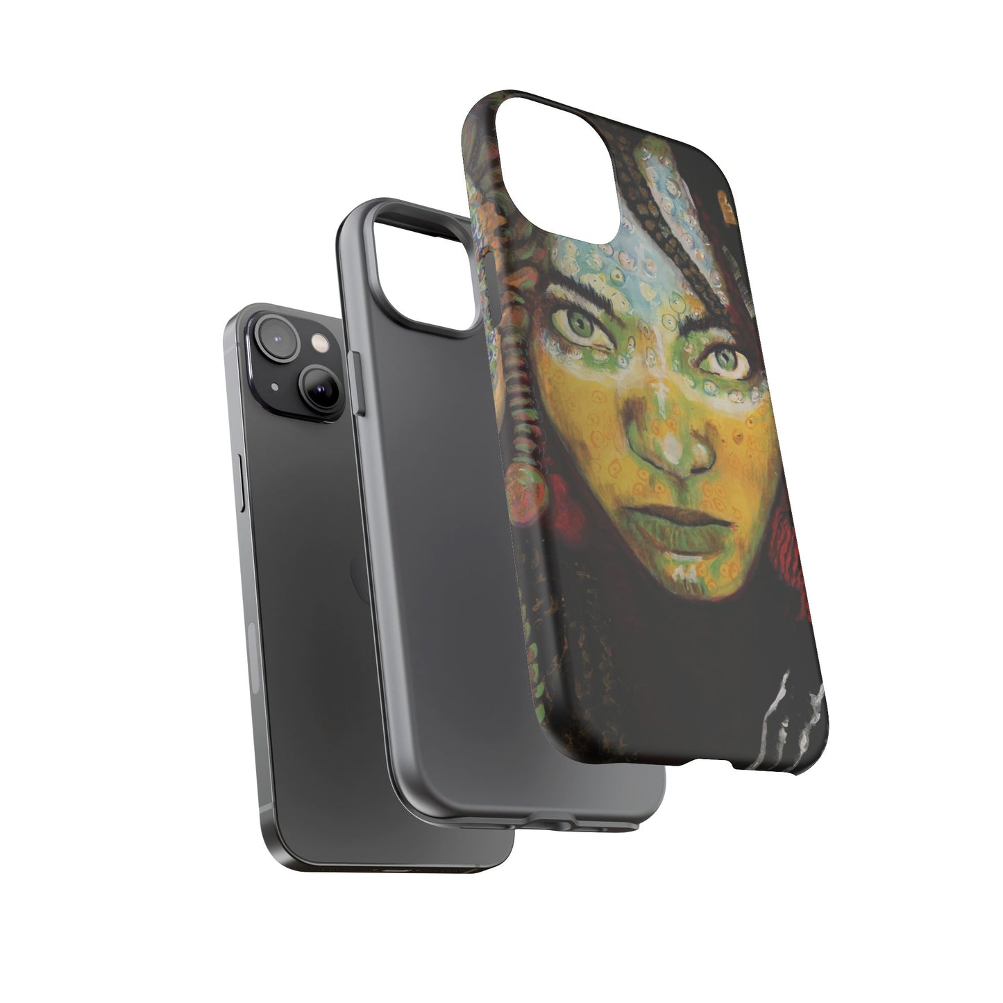 Artistic Tough Case - Unique Design for Bold Personalities- From Africa to America the Sisters Image
