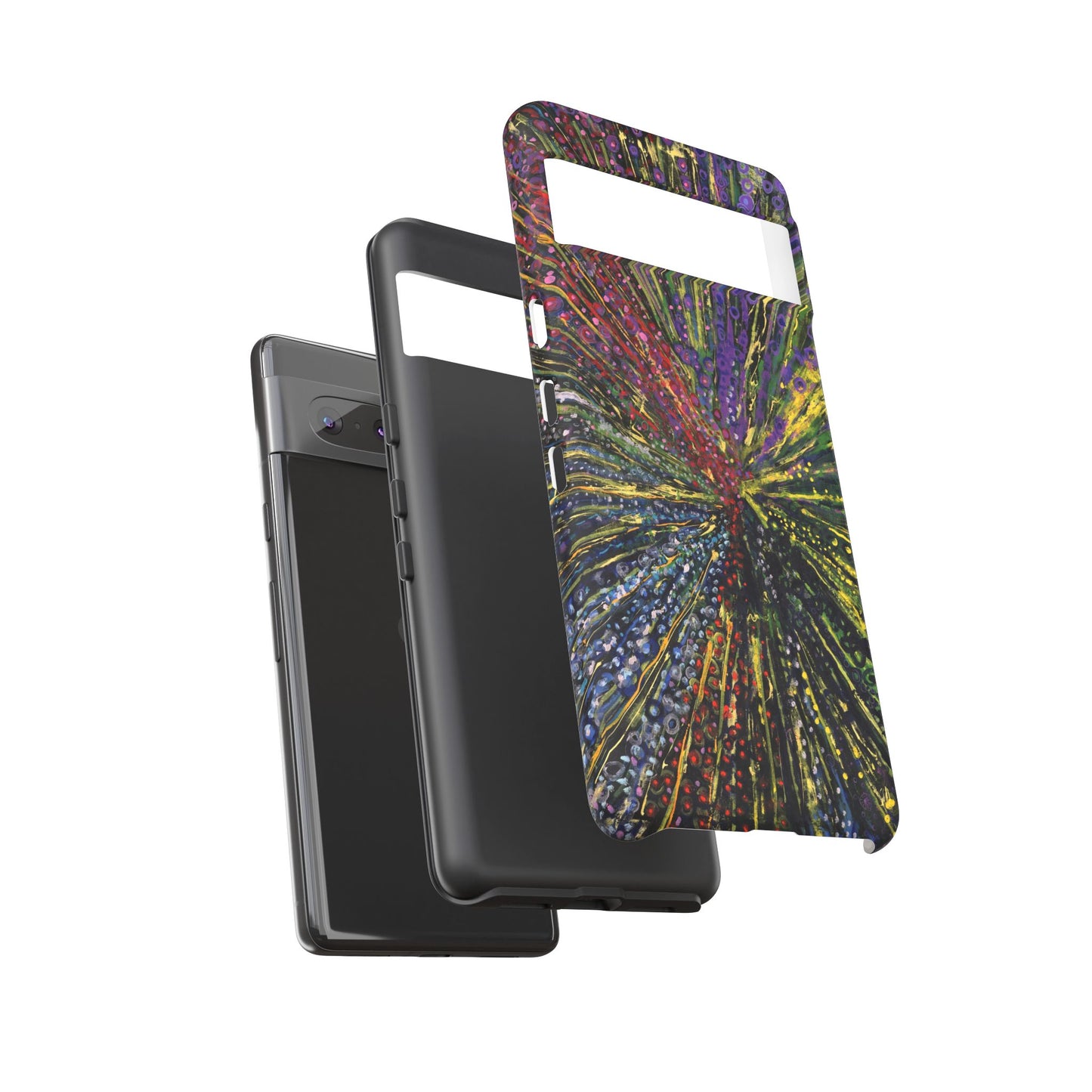 Stylish Abstract Phone Case for Trendsetters - The Last Dance Image