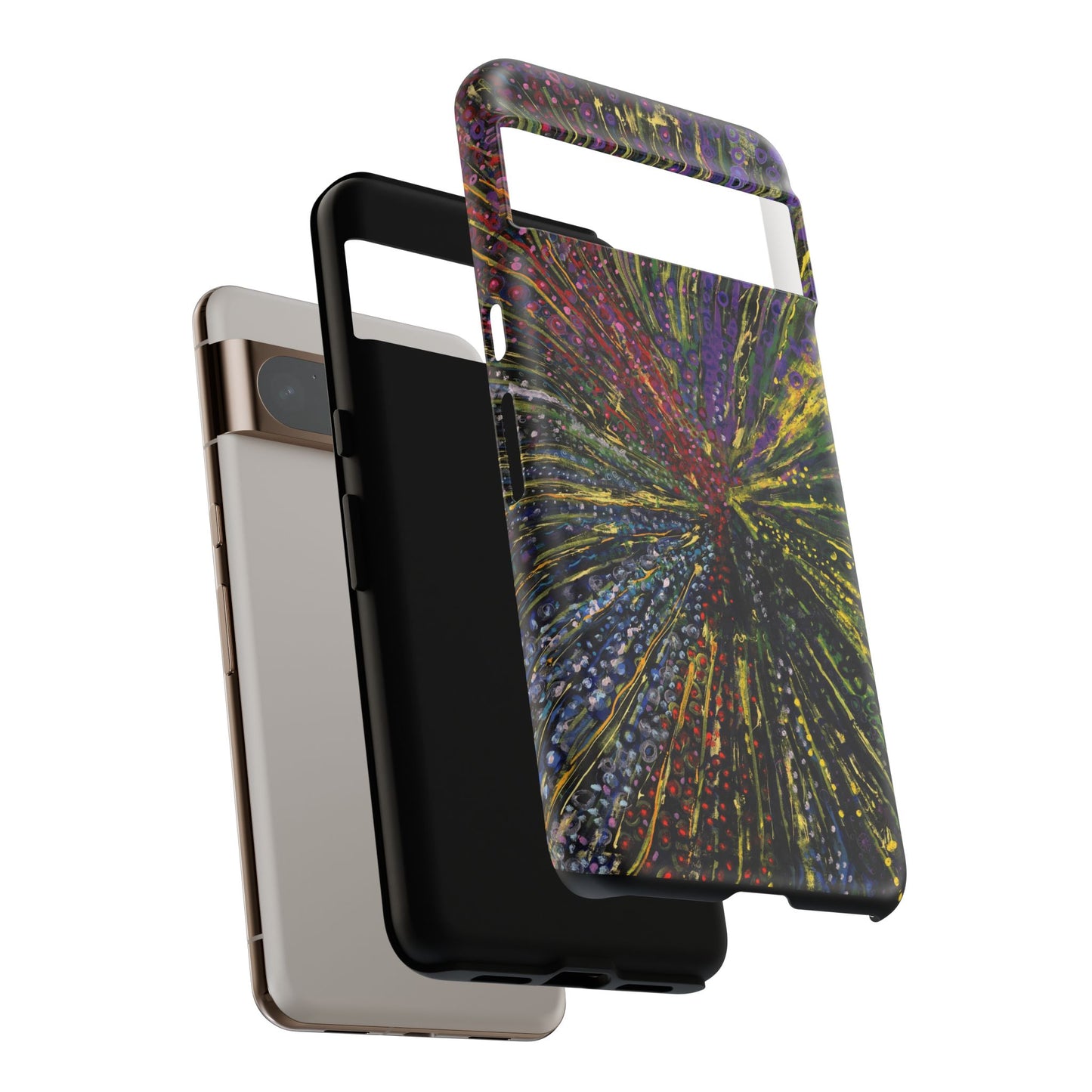 Stylish Abstract Phone Case for Trendsetters - The Last Dance Image