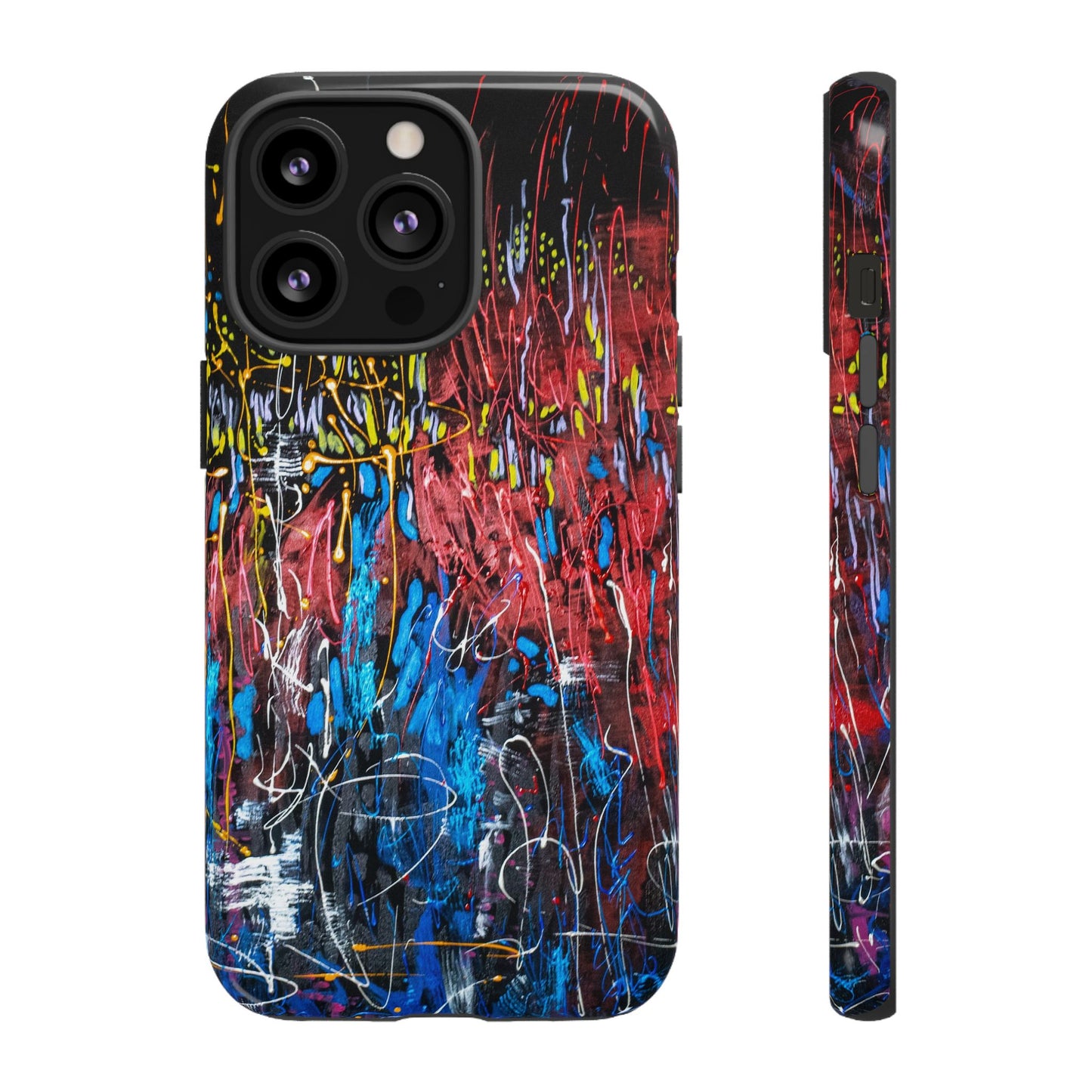 Vibrant Tough Case-Passion of Life Image- Artistic Phone Cover for Bold Personalities
