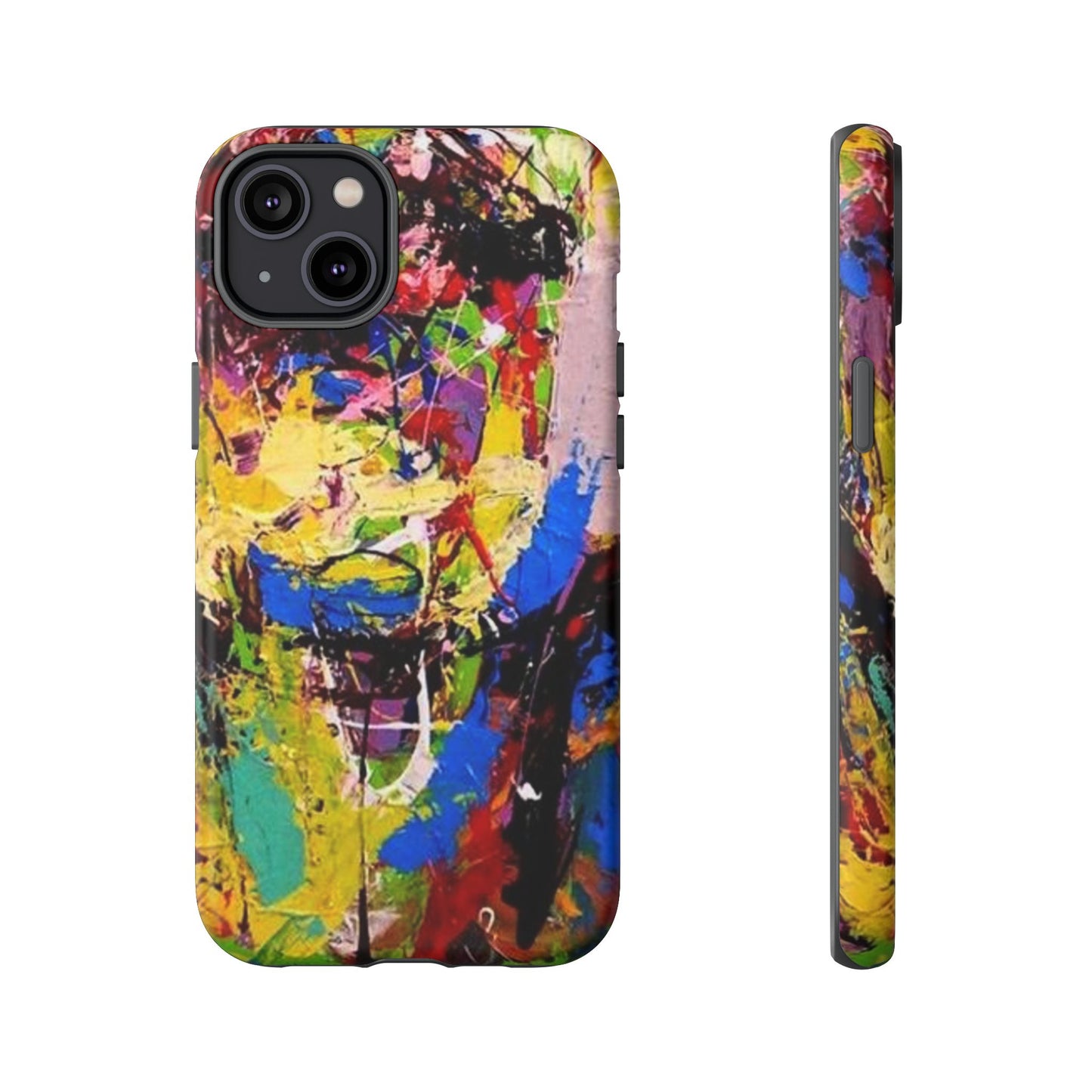 Vibrant Abstract Phone Case - Tough Cases for Bold Individuals