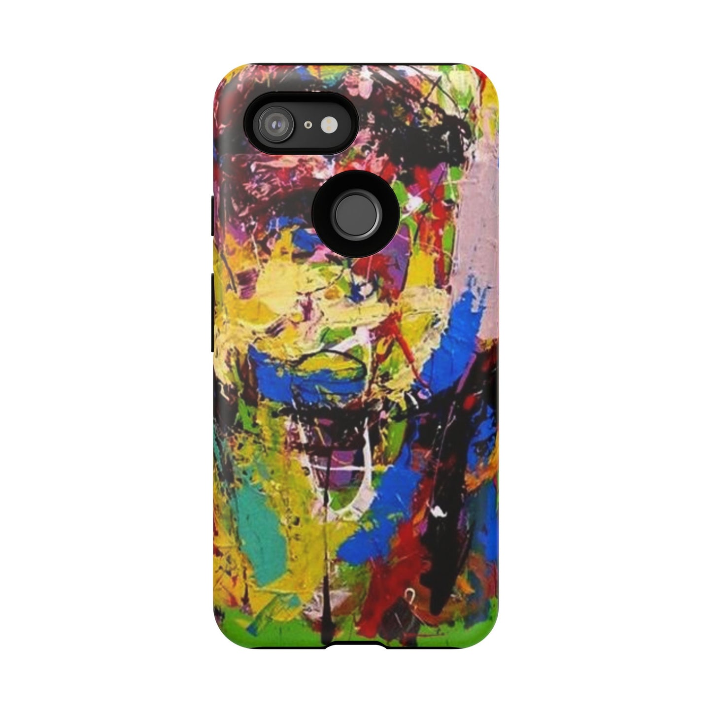 Vibrant Abstract Phone Case - Tough Cases for Bold Individuals