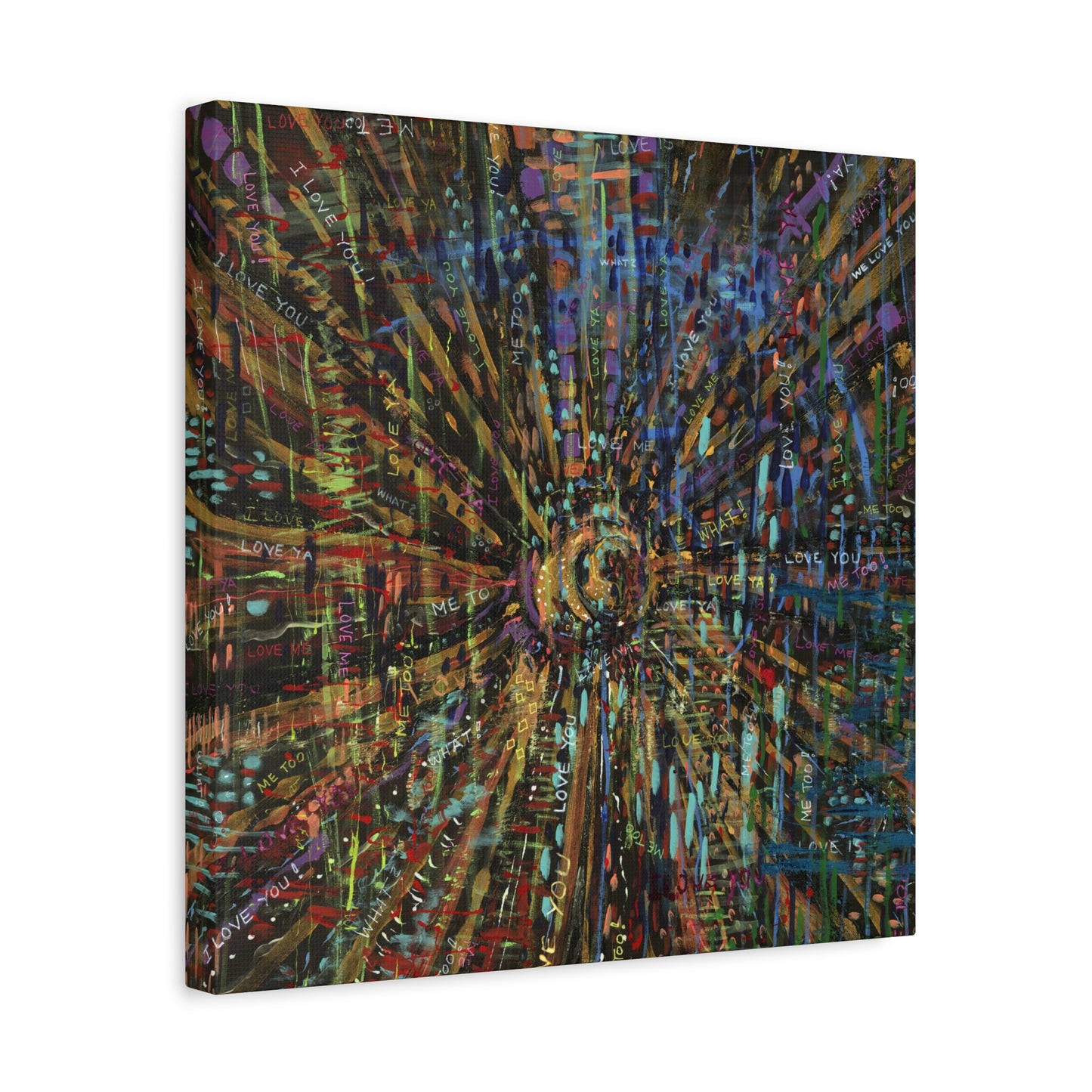 I Love You - Matte Canvas Print