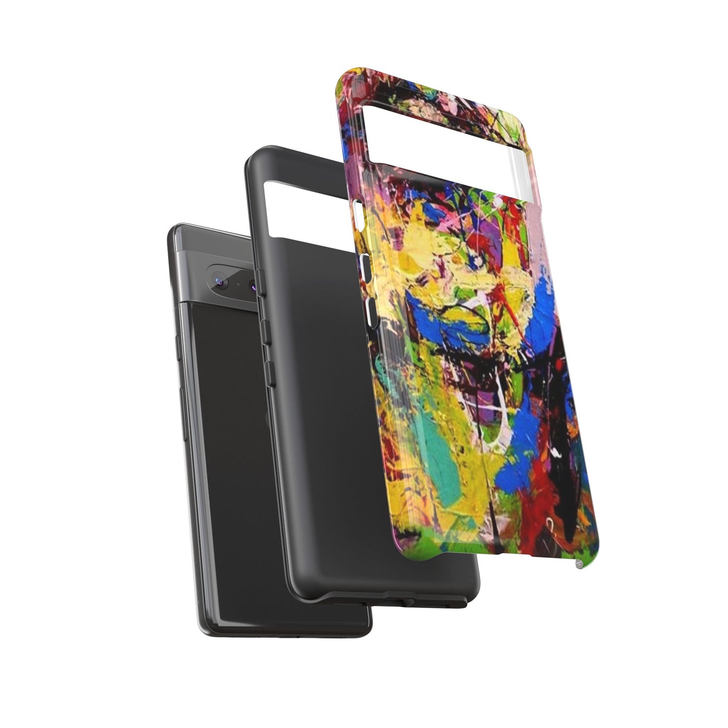Vibrant Abstract Phone Case - Tough Cases for Bold Individuals
