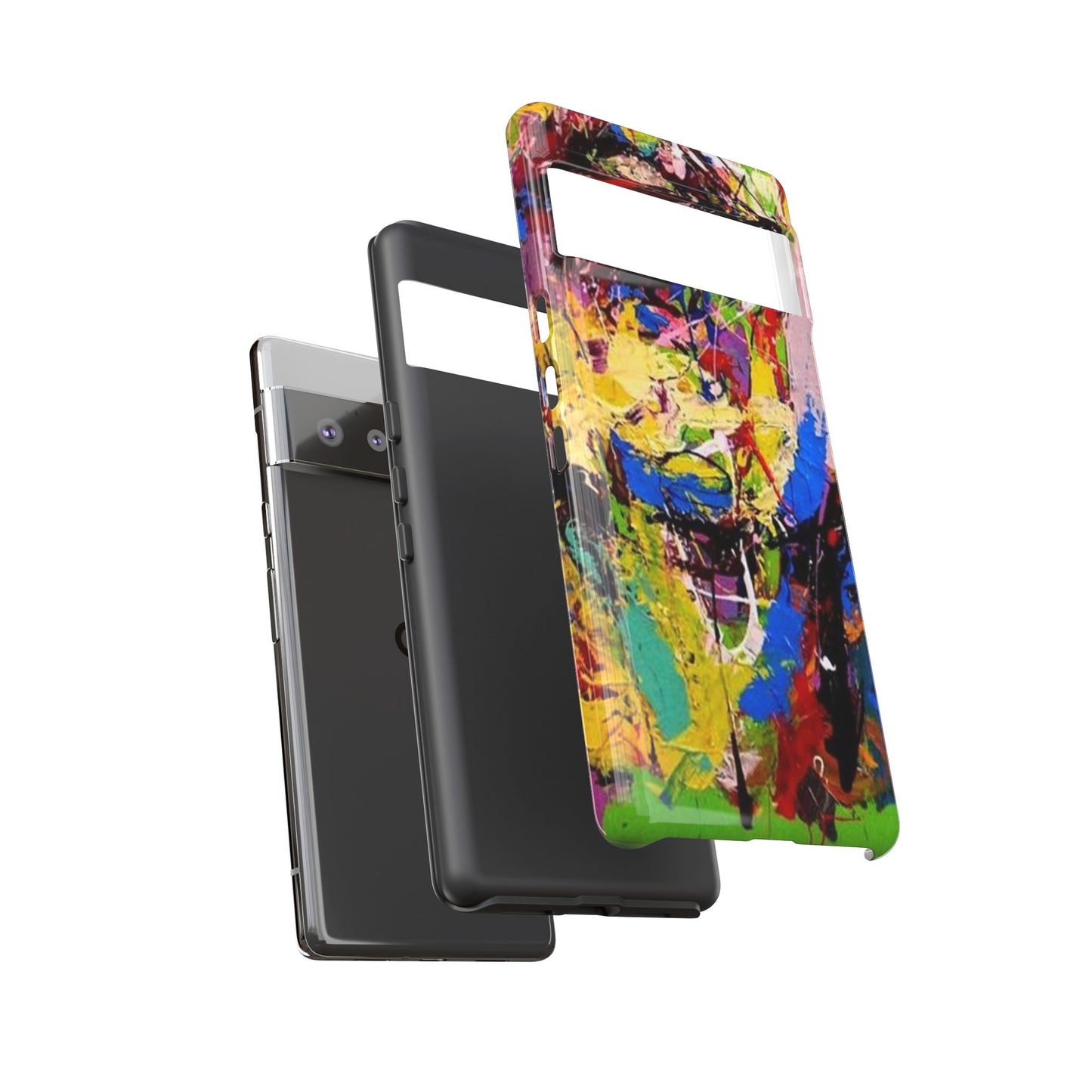 Vibrant Abstract Phone Case - Tough Cases for Bold Individuals