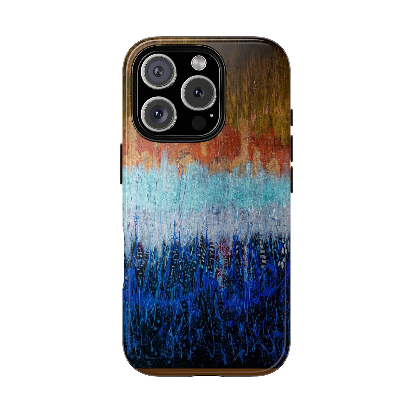Artistic Tough iPhone Case - Colorful Abstract Design