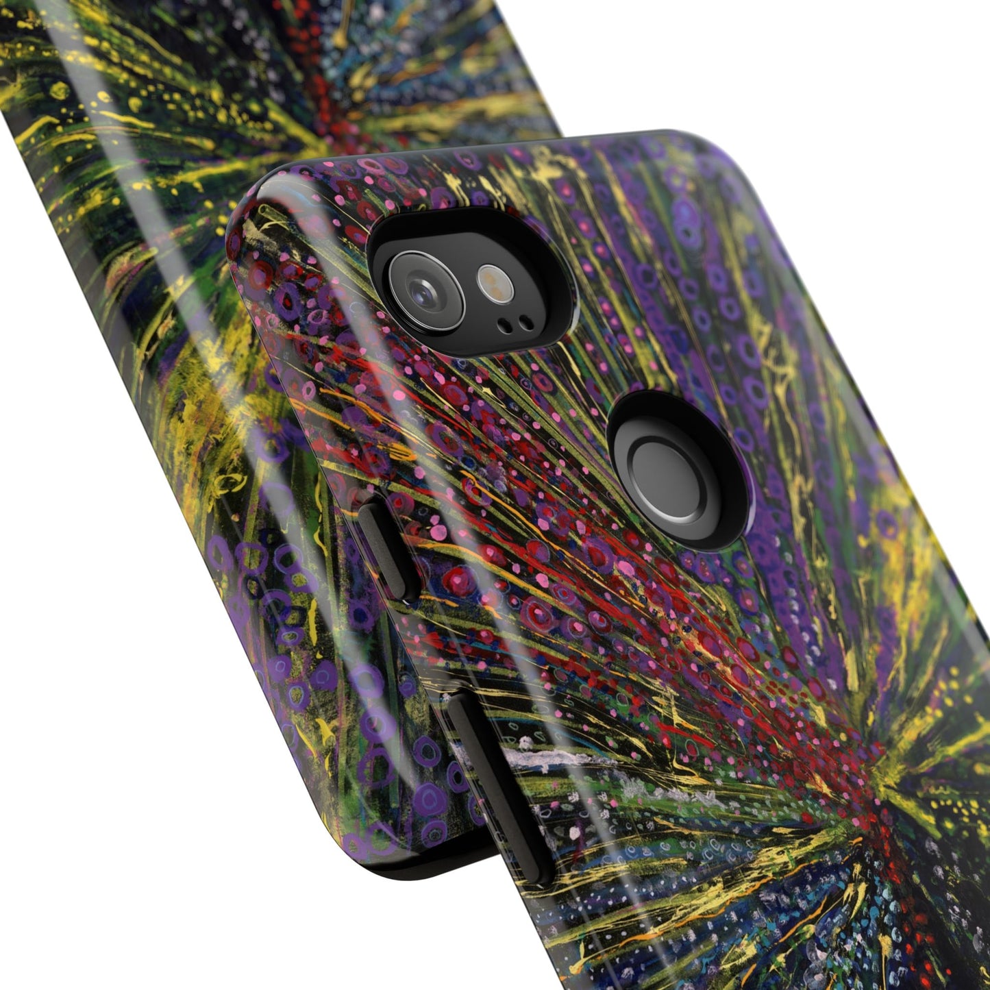 Stylish Abstract Phone Case for Trendsetters - The Last Dance Image
