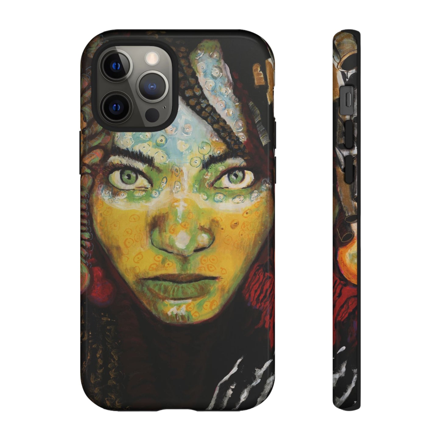 Artistic Tough Case - Unique Design for Bold Personalities- From Africa to America the Sisters Image