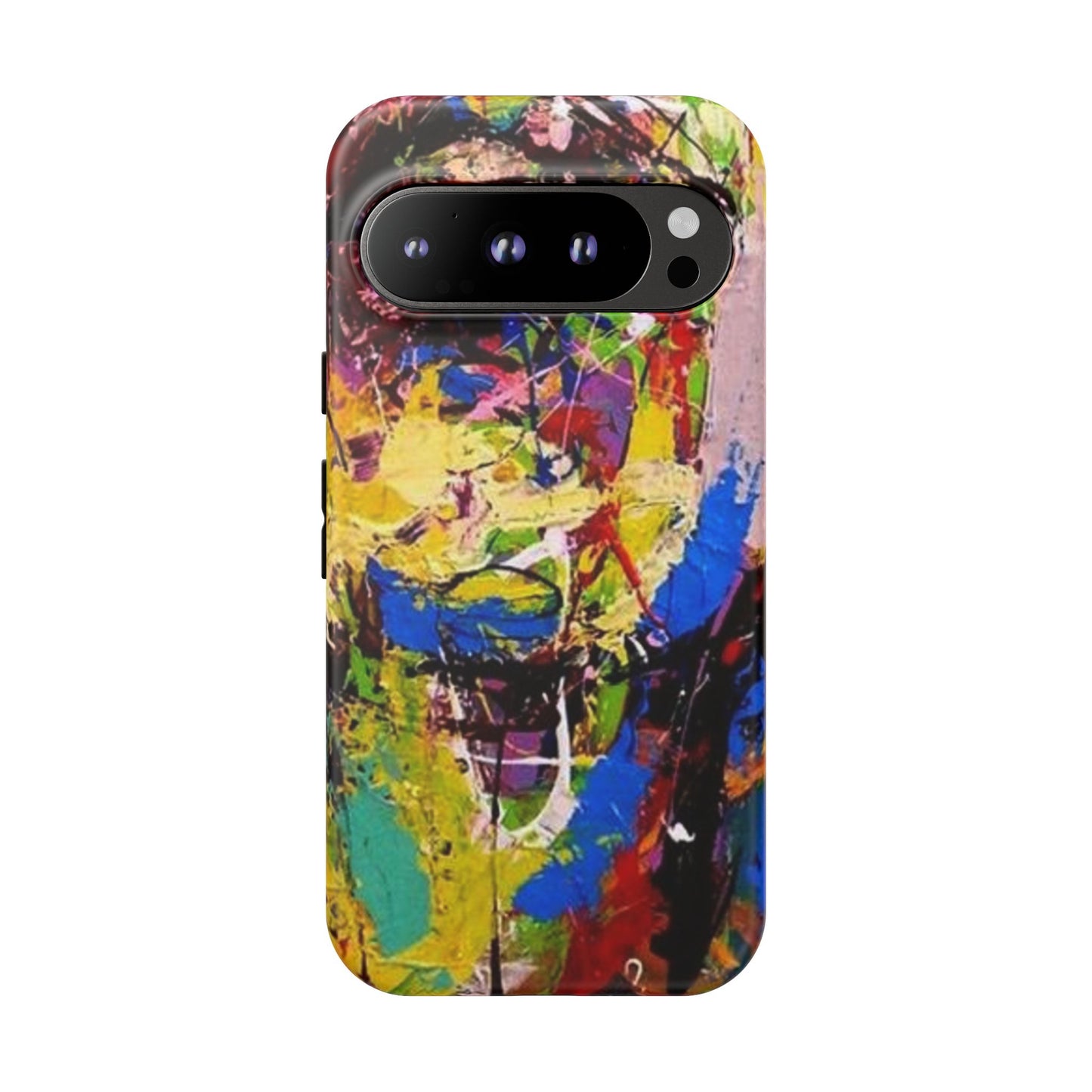 Vibrant Abstract Phone Case - Tough Cases for Bold Individuals