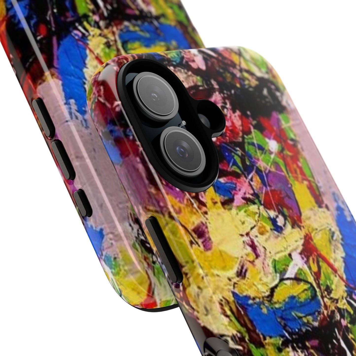Vibrant Abstract Phone Case - Tough Cases for Bold Individuals