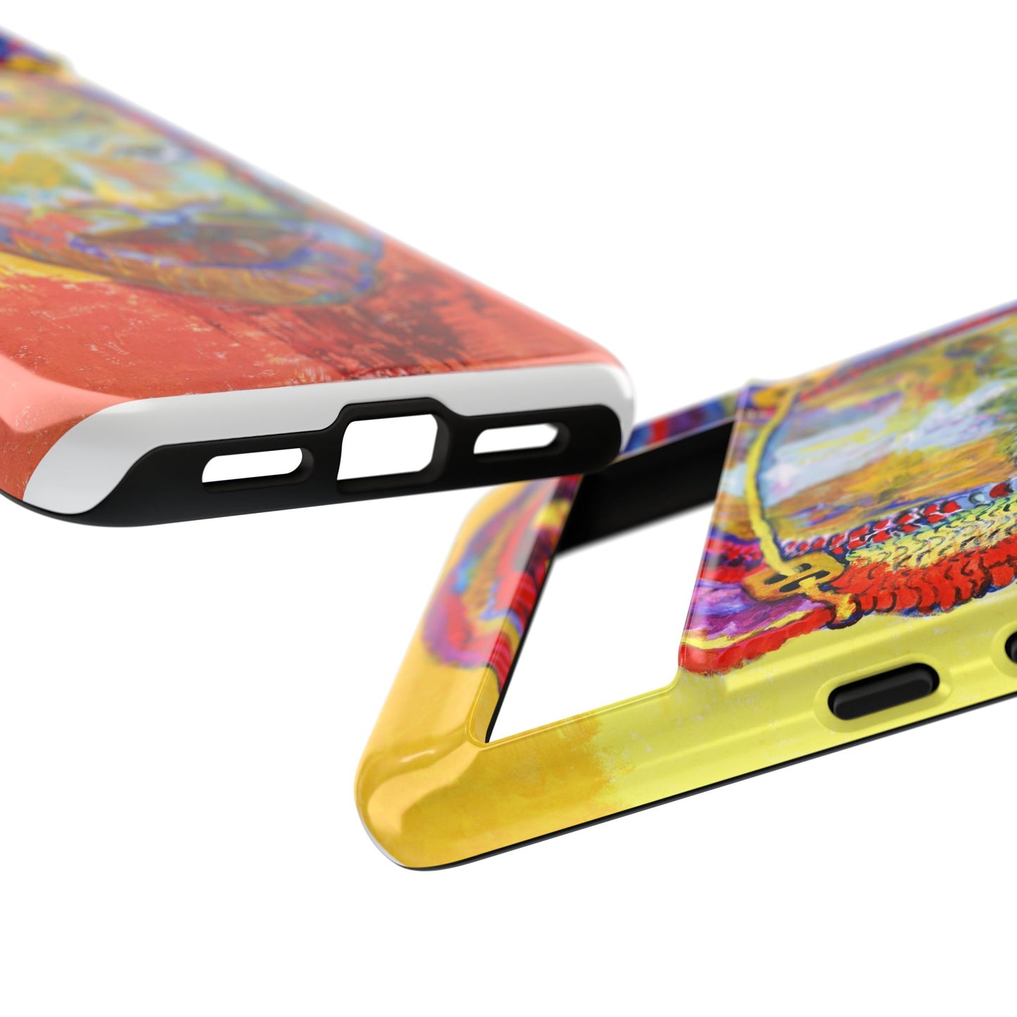 Vibrant Artistic Phone Case - Tough Cases for Creative Souls- African Youth Image