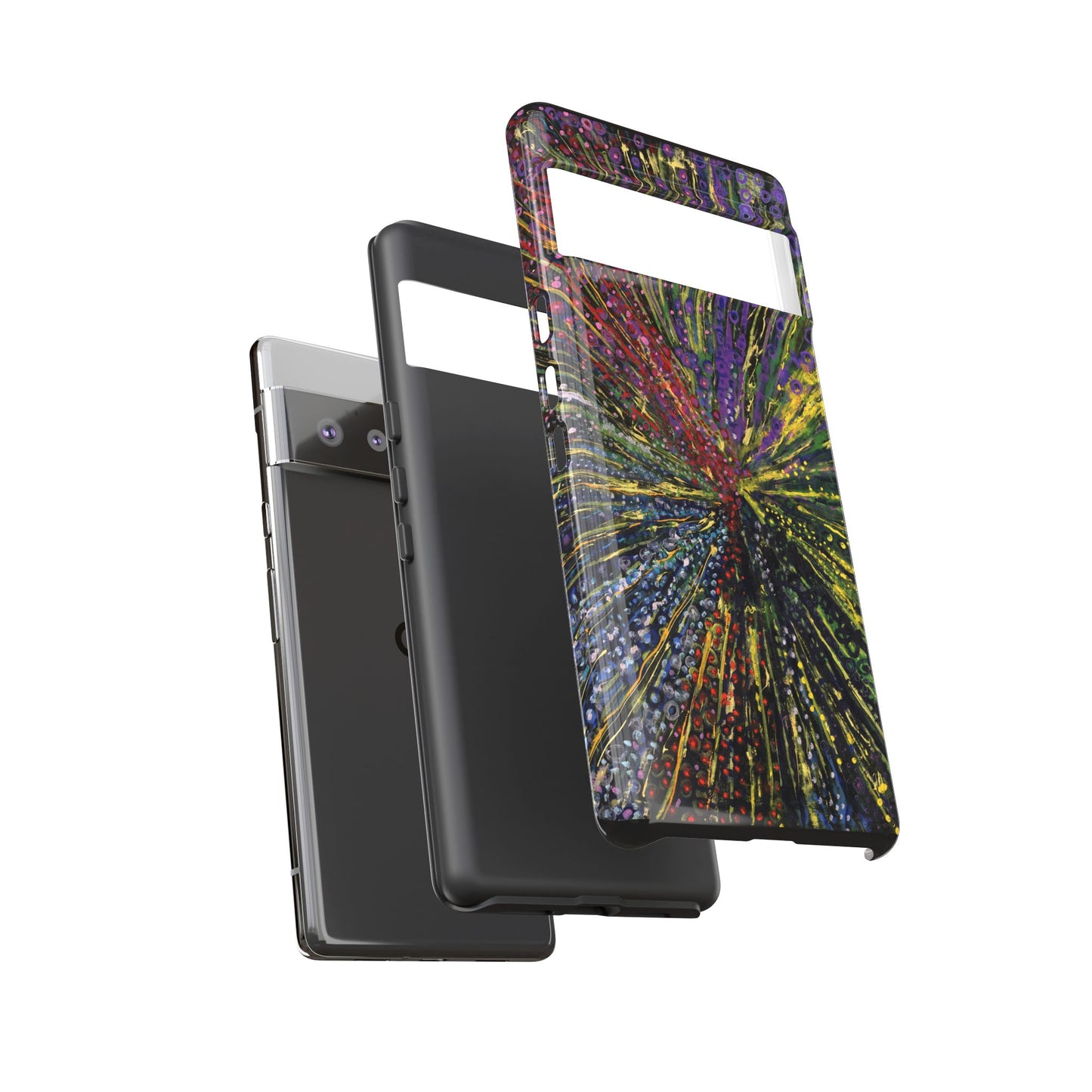 Stylish Abstract Phone Case for Trendsetters - The Last Dance Image