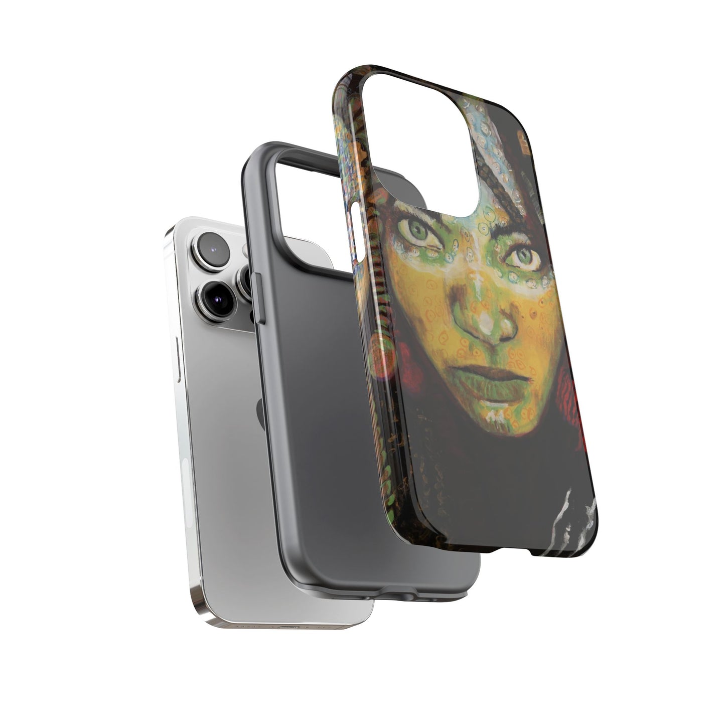 Artistic Tough Case - Unique Design for Bold Personalities- From Africa to America the Sisters Image