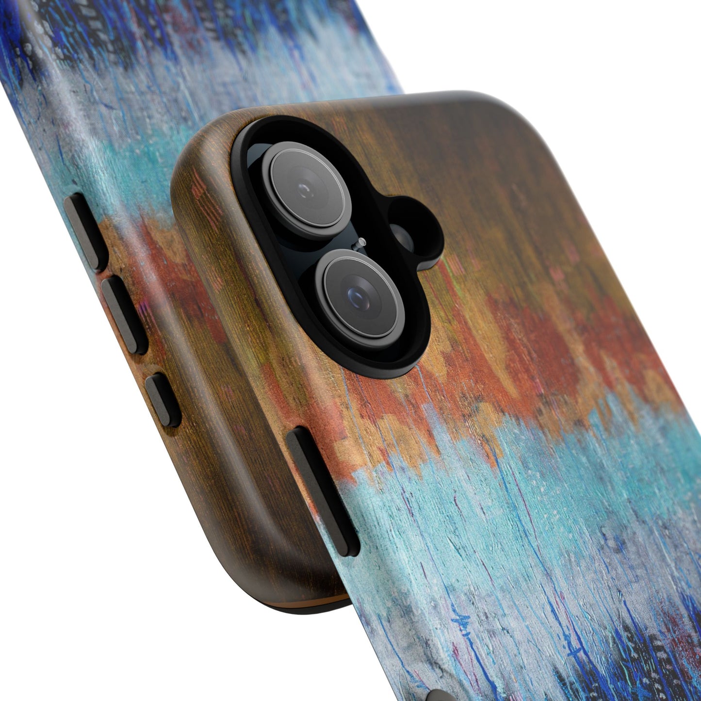 Artistic Tough iPhone Case - Colorful Abstract Design