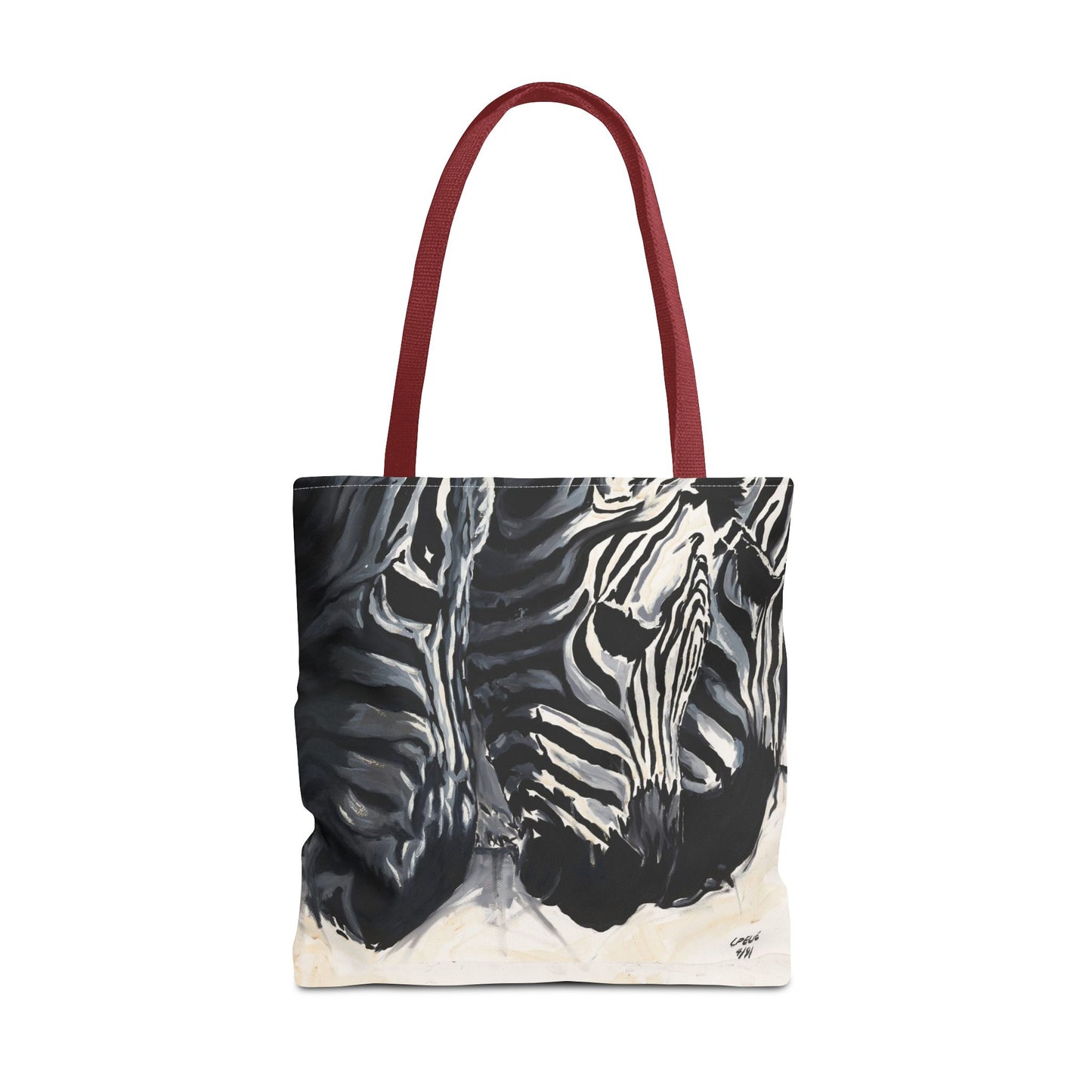 The Baby Zebras Image- Tote Bag