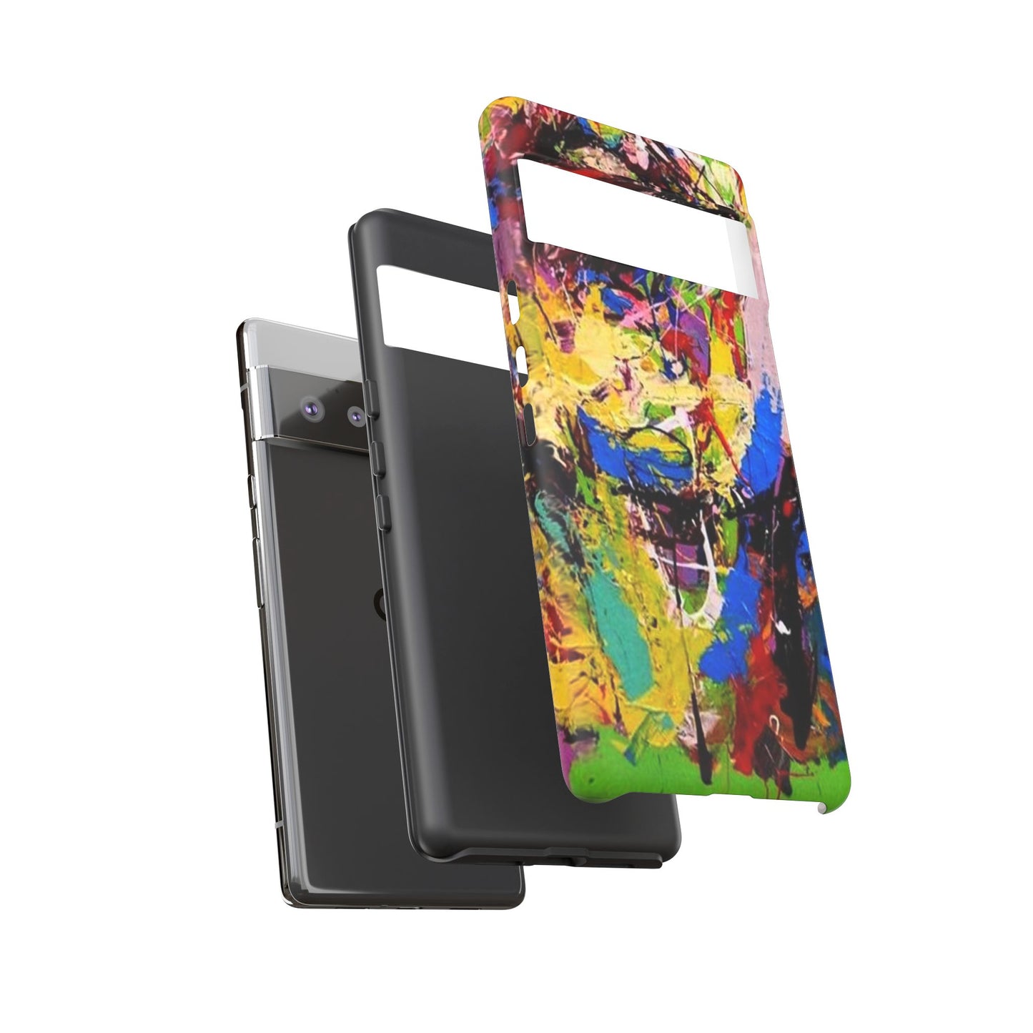 Vibrant Abstract Phone Case - Tough Cases for Bold Individuals