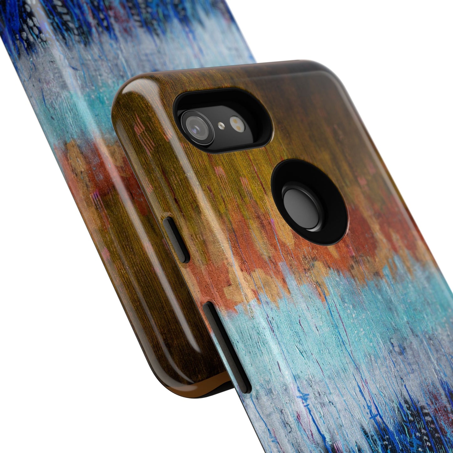 Artistic Tough iPhone Case - Colorful Abstract Design