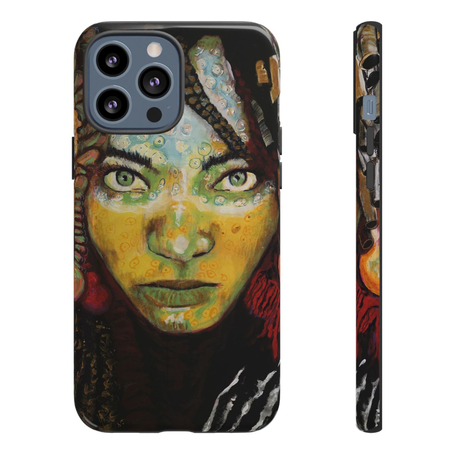 Artistic Tough Case - Unique Design for Bold Personalities- From Africa to America the Sisters Image