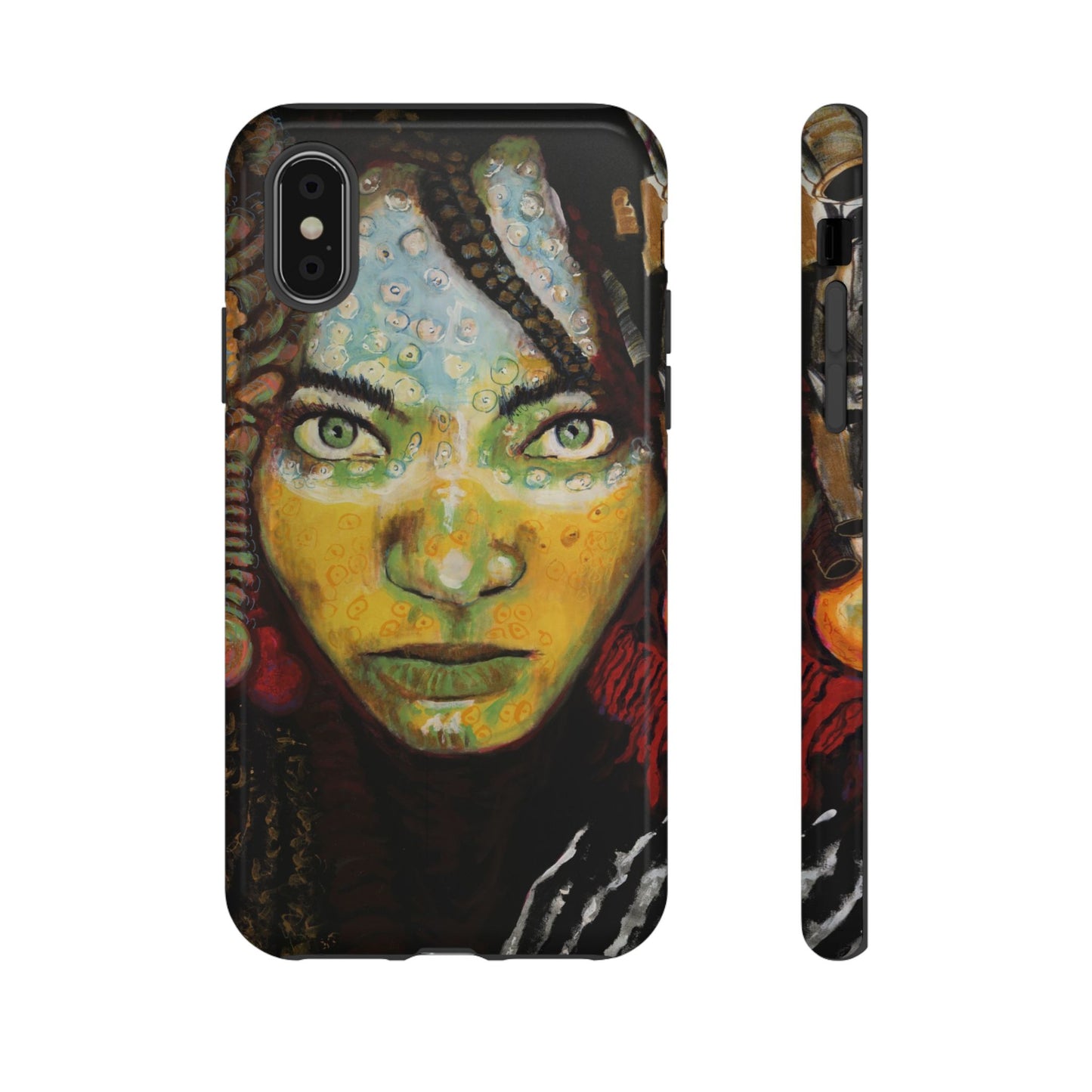 Artistic Tough Case - Unique Design for Bold Personalities- From Africa to America the Sisters Image