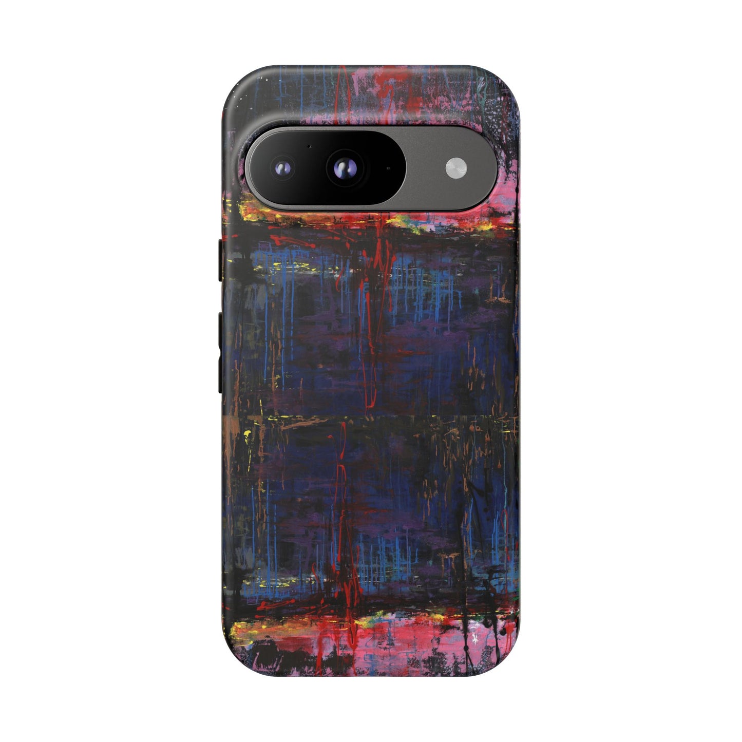 Artistic Tough Cases - Colorful Abstract Phone Case for Creative Souls- Illumination Image