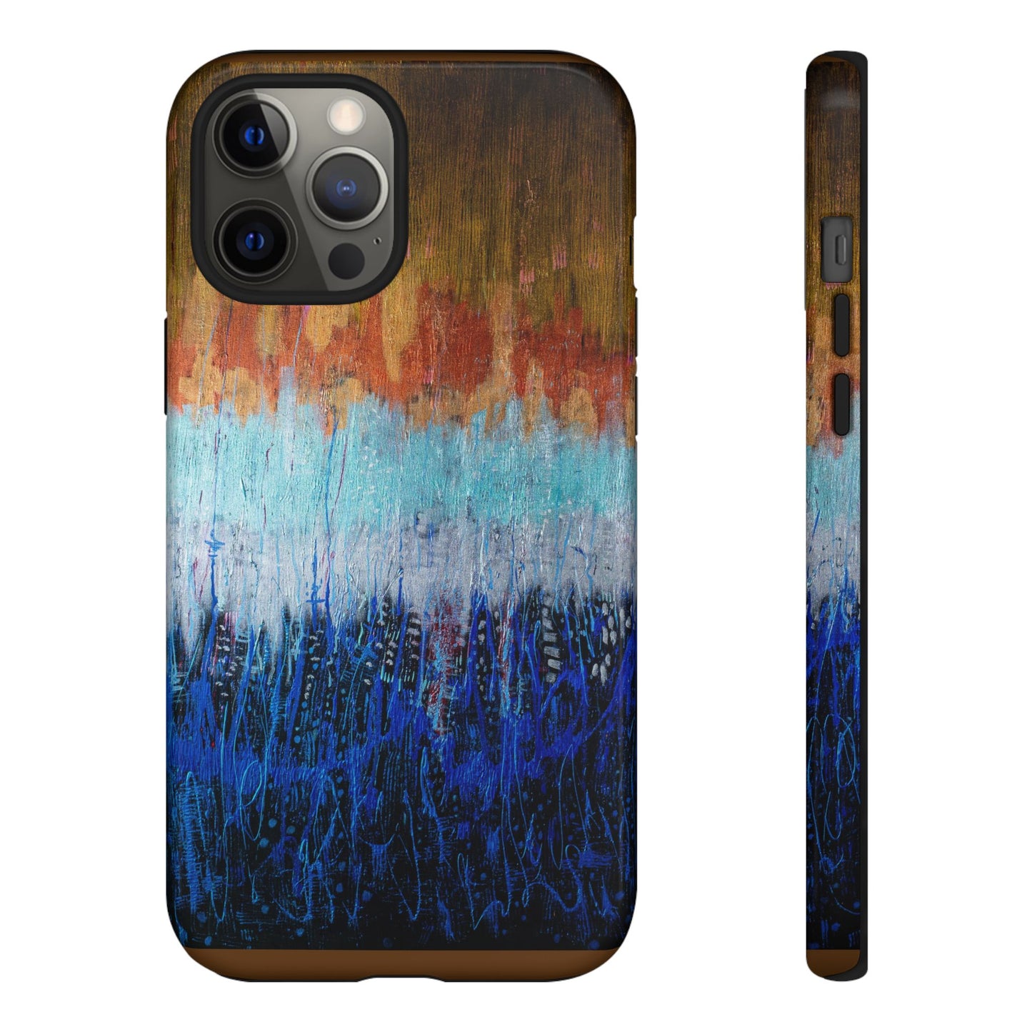 Artistic Tough iPhone Case - Colorful Abstract Design