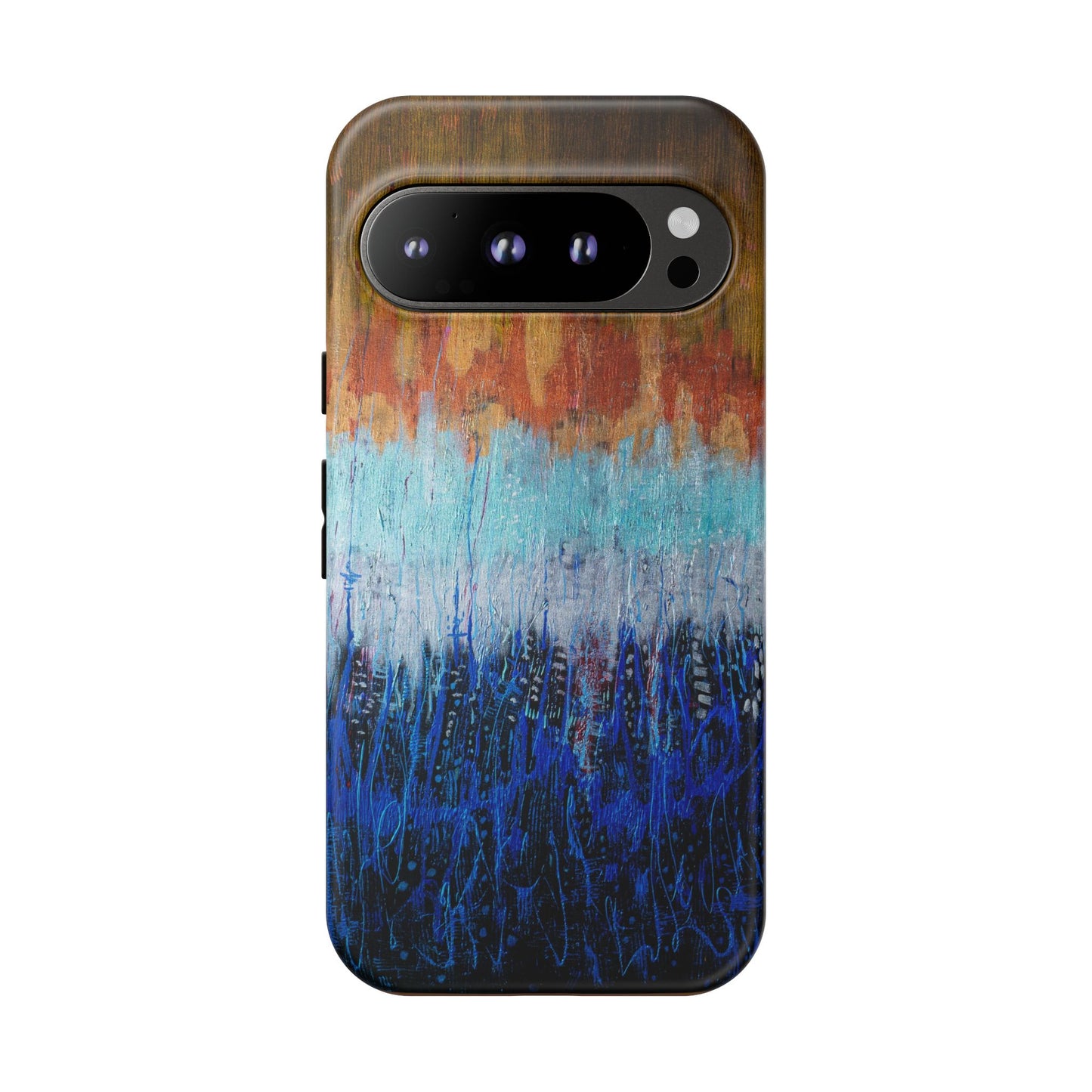Artistic Tough iPhone Case - Colorful Abstract Design
